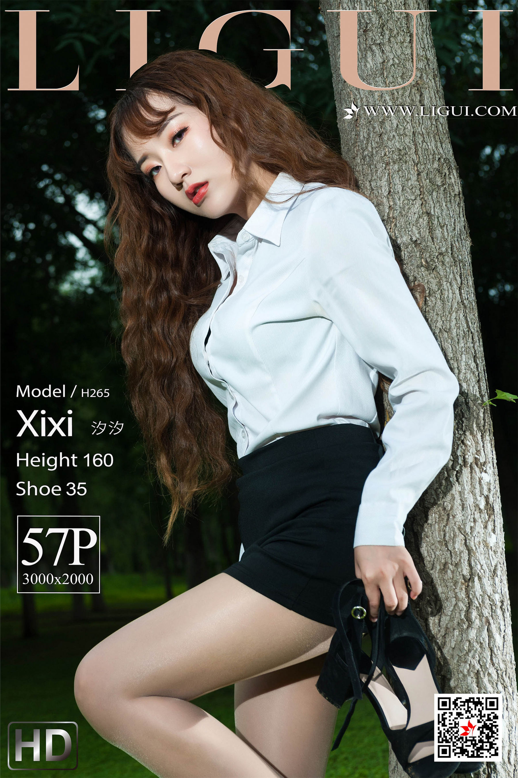 图片[1]-[丽柜LiGui] 网络丽人 Model 汐汐-秀臀网-高品质图集网