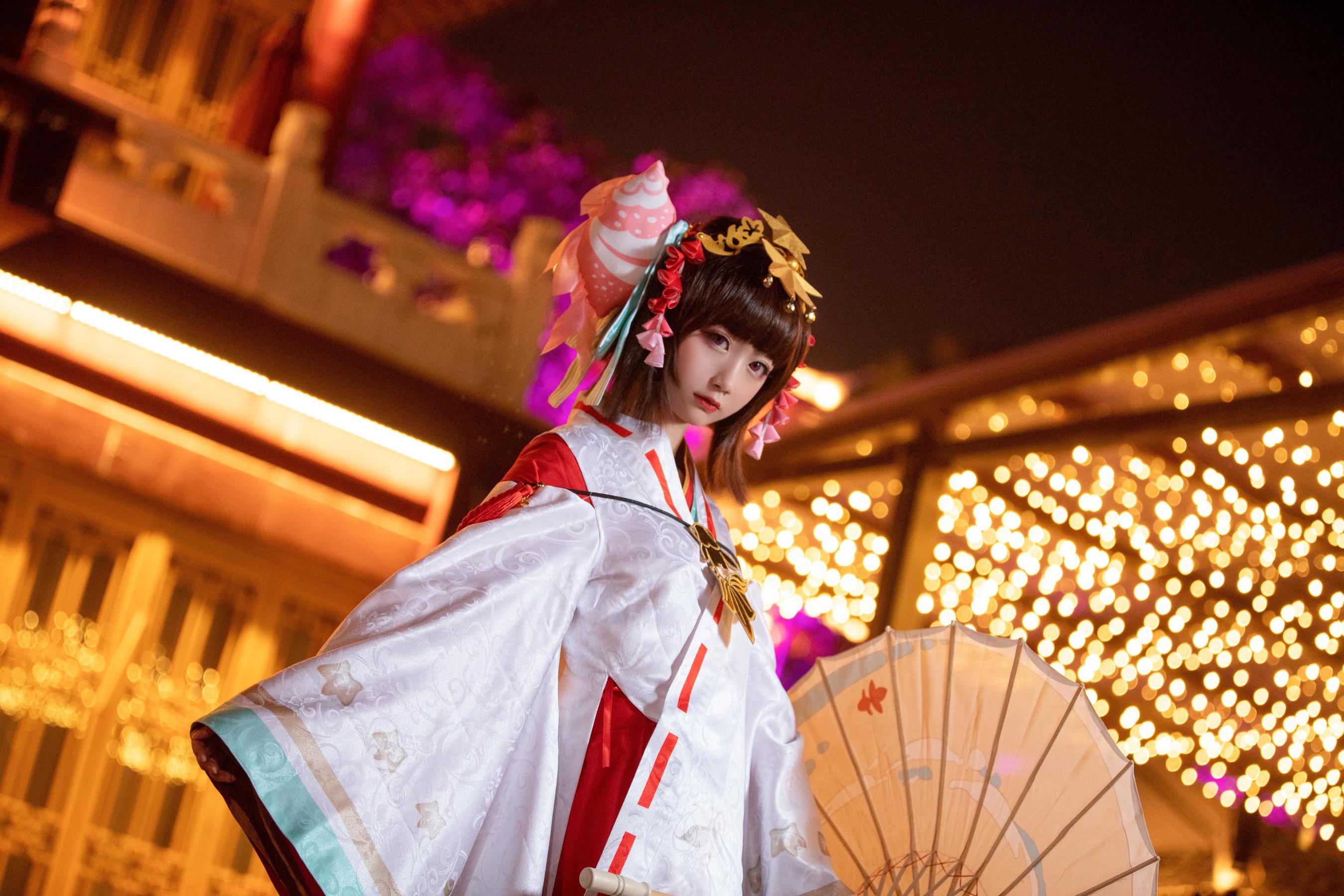 图片[9]-[Cosplay写真] 动漫博主弦音sic – 阴阳师 神乐-秀臀网-高品质图集网