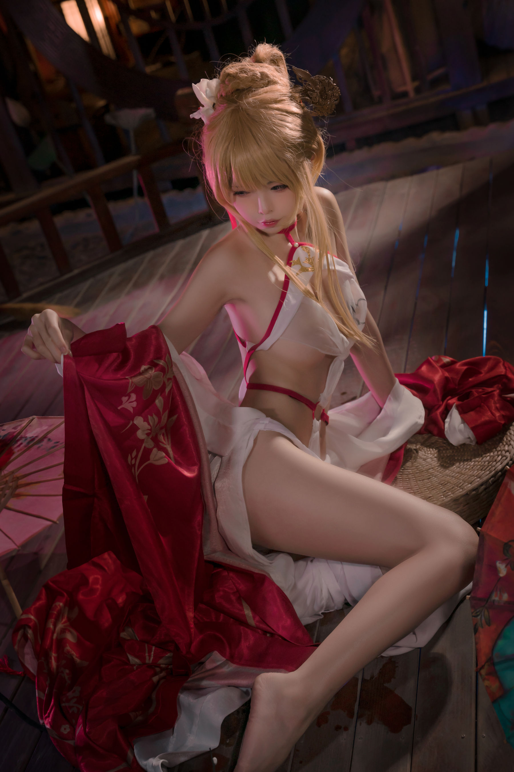 图片[4]-[网红COSER写真] 可可老师 – 碧蓝航线 光荣凉夜春雪-蕾丝百合网-美图分享,Cosplay美图,私房写真,套图下载