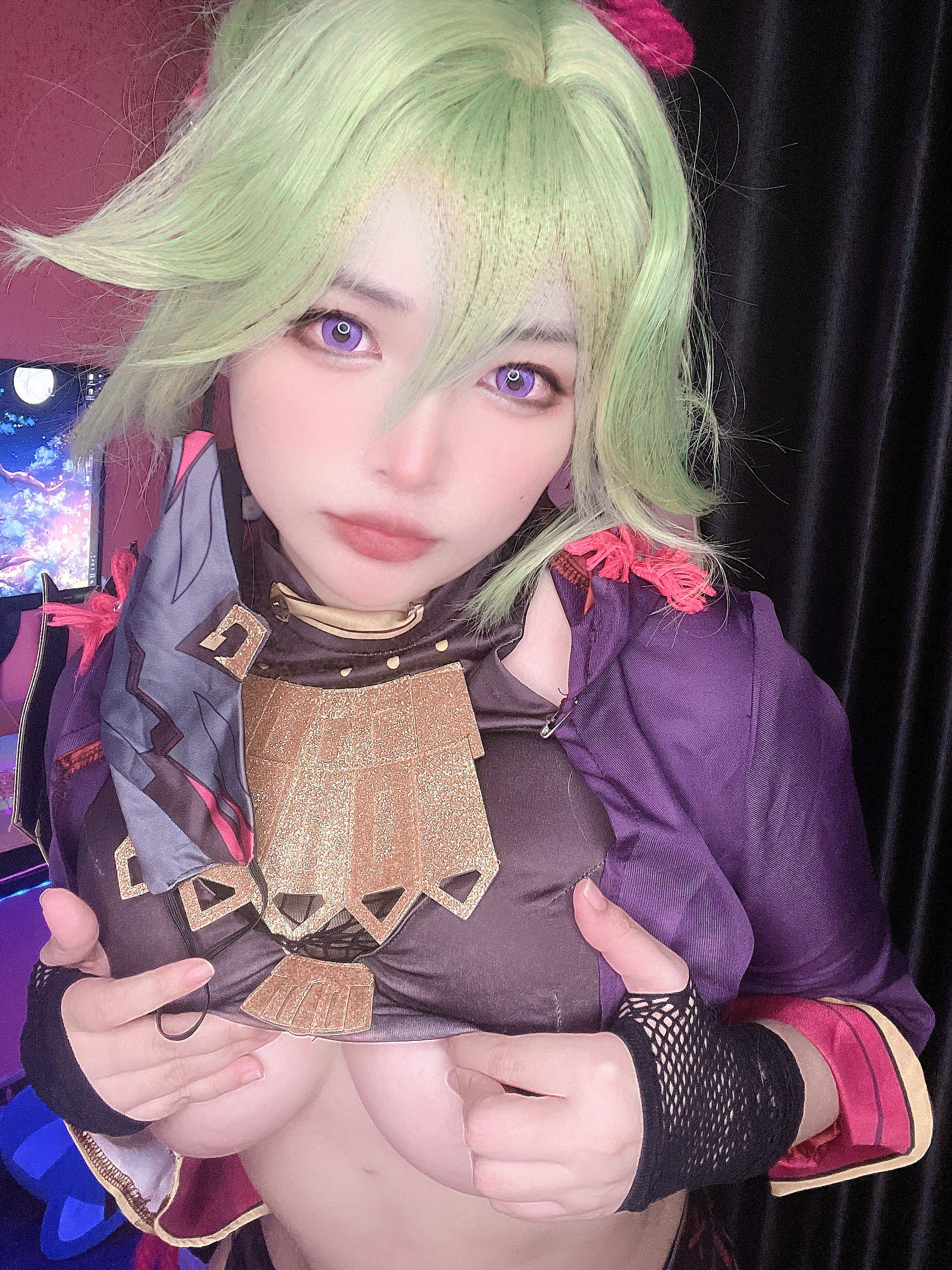 图片[3]-[福利COS] MiMiChan – Kuki Shinobu-蕾丝百合网-美图分享,Cosplay美图,私房写真,套图下载