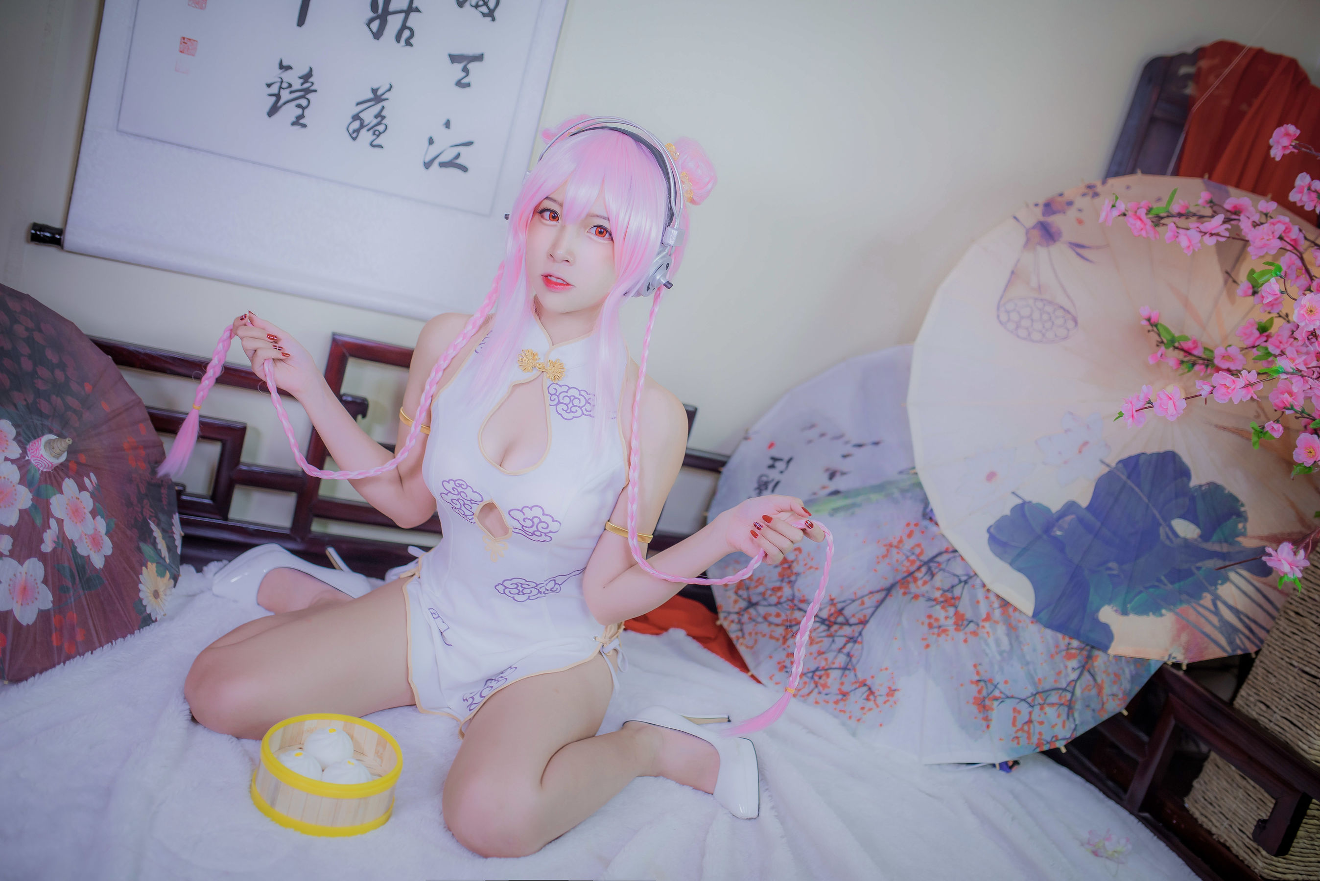 图片[7]-[Cosplay写真] 人气Coser二佐Nisa – 索尼子旗袍-秀臀网-高品质图集网