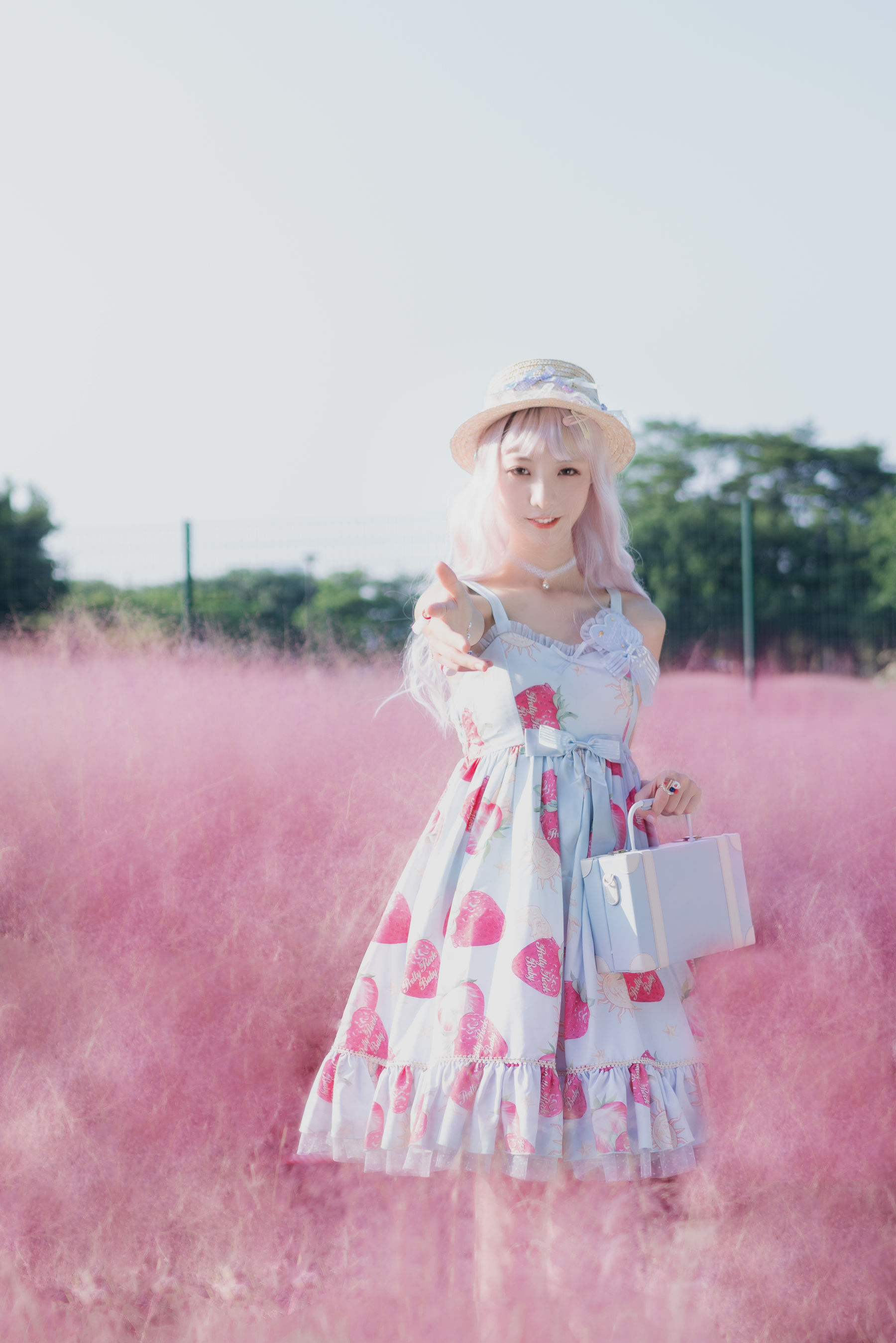 图片[9]-清纯妹子西瓜 粉草-秀臀网-高品质图集网