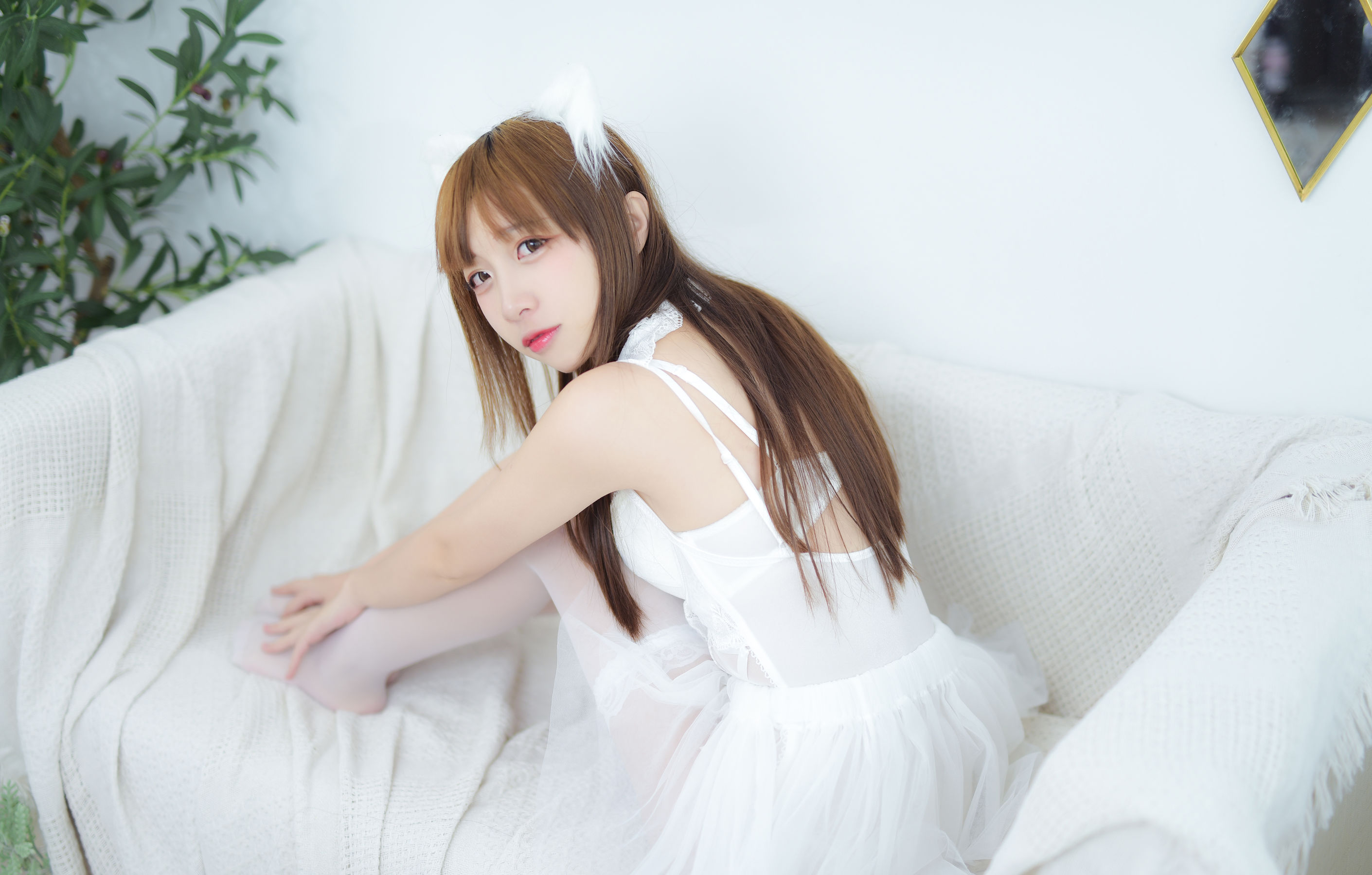 图片[7]-[COS福利] 人气Coser二佐Nisa – 白婚纱-秀臀网-高品质图集网