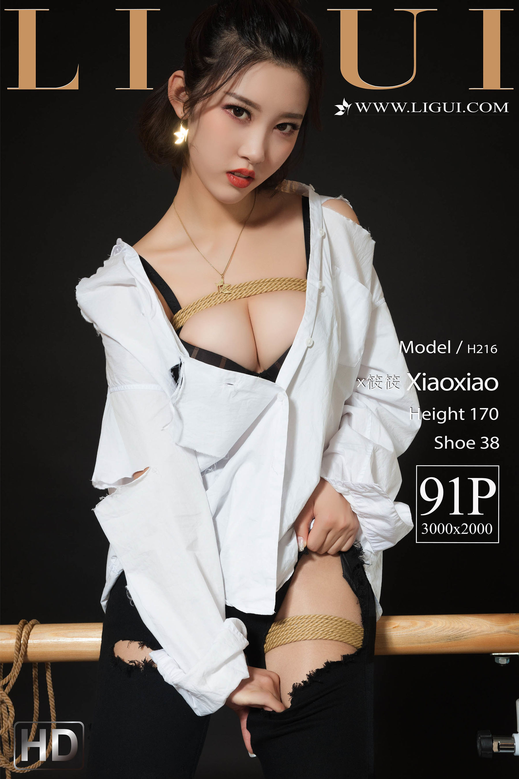 图片[1]-[丽柜Ligui] 网络丽人 Model 筱筱-秀臀网-高品质图集网