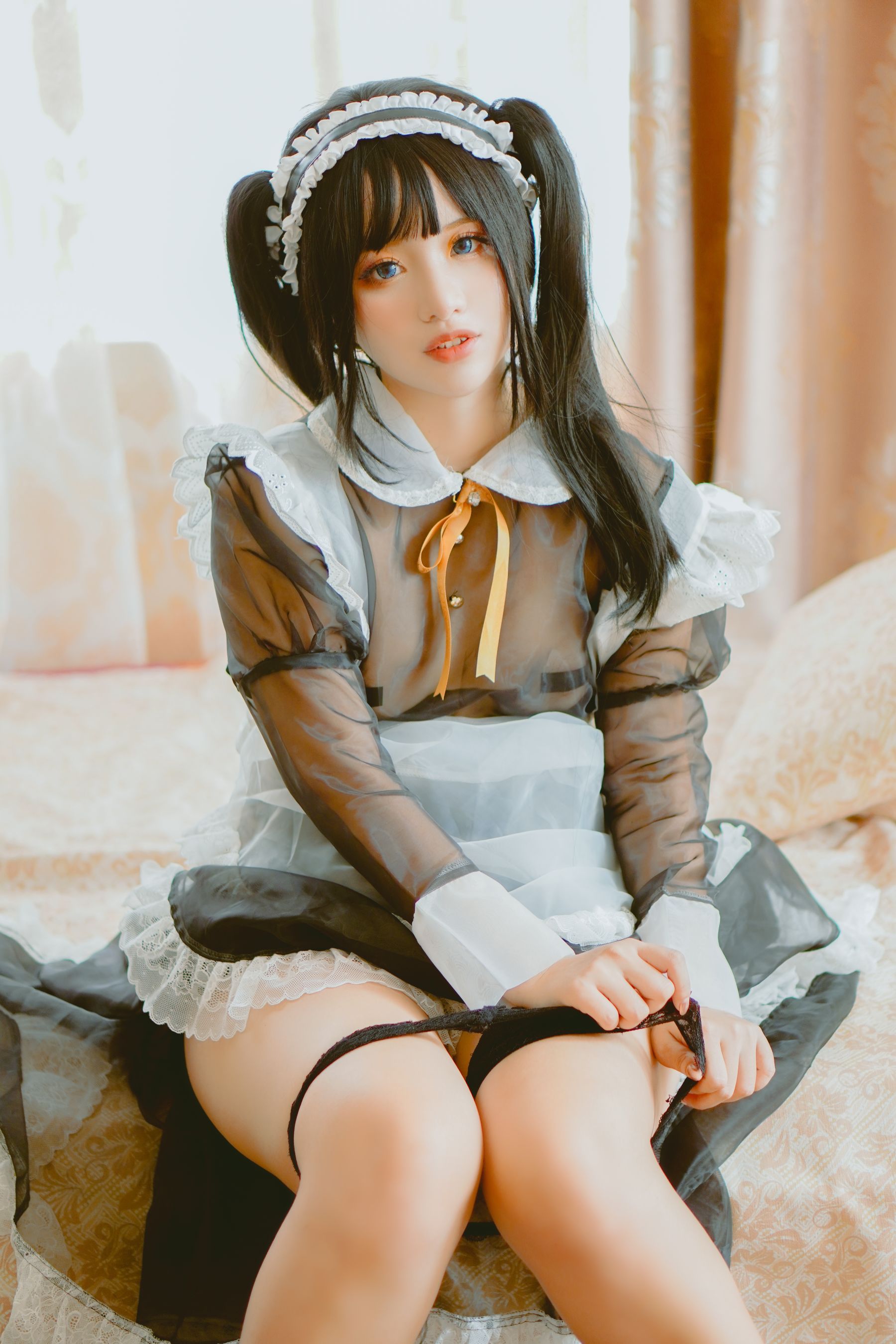 图片[6]-[福利COS] Chono Black – Transparent Maid-秀臀网-高品质图集网