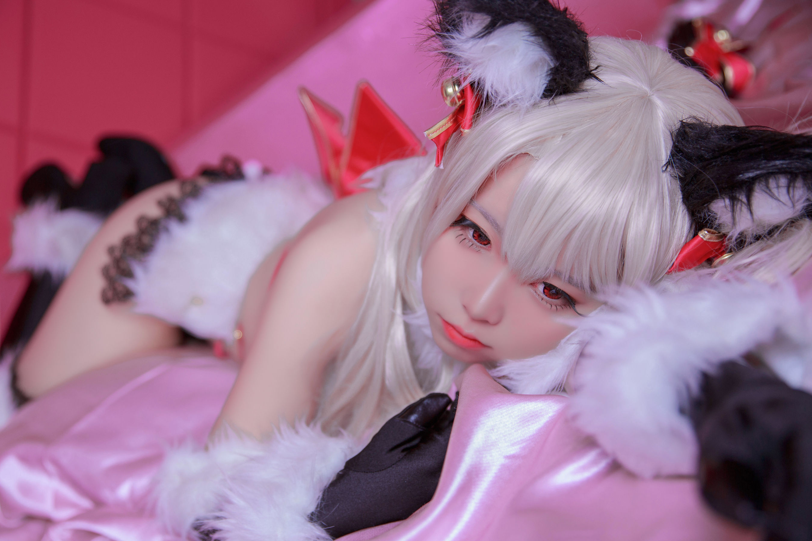 图片[7]-[网红COS] 动漫博主G44不会受伤 – 魔法少女伊莉雅 危险野兽-秀臀网-高品质图集网