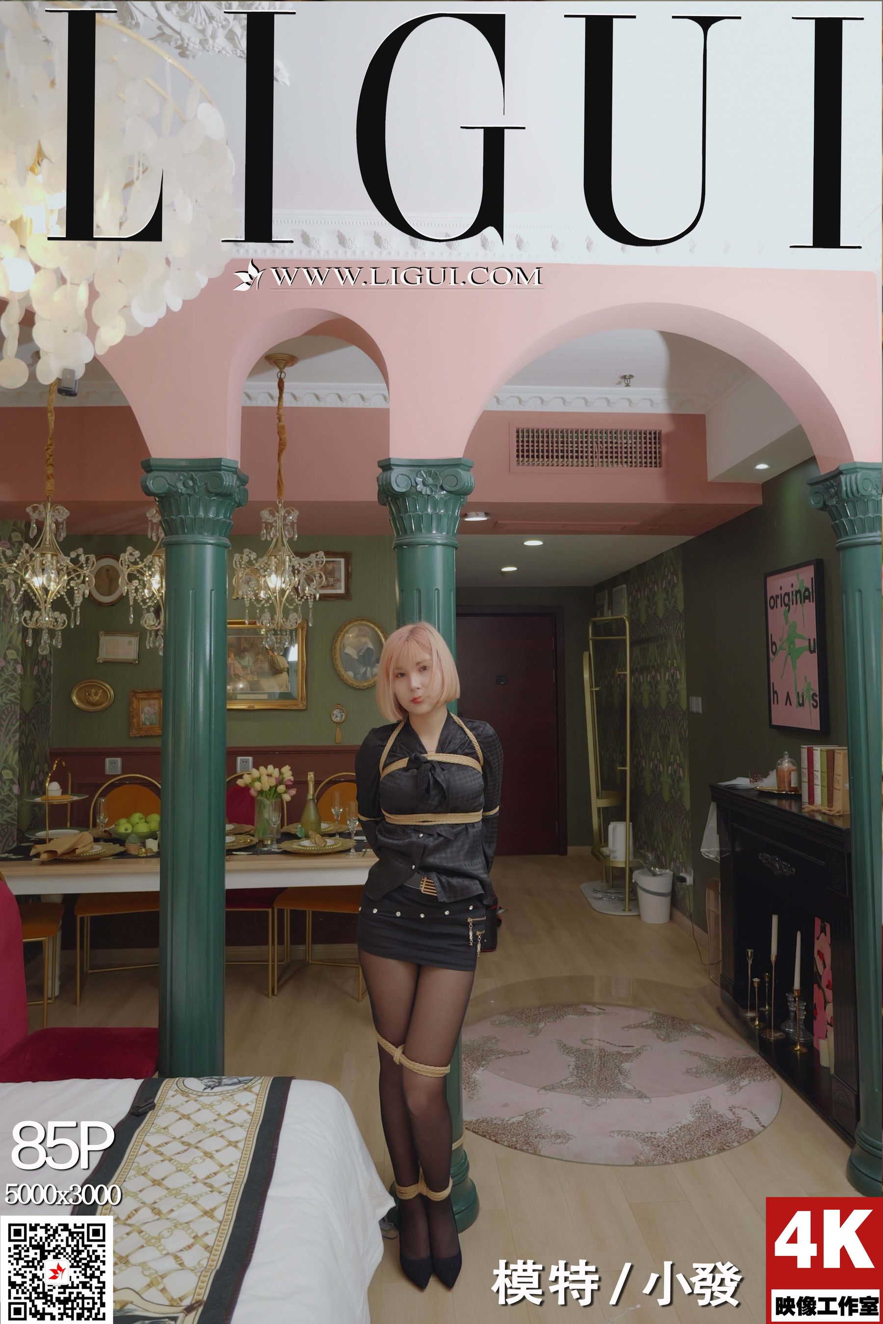 图片[1]-[丽柜Ligui] 小發 卧室里的执勤官（下）-秀臀网-高品质图集网