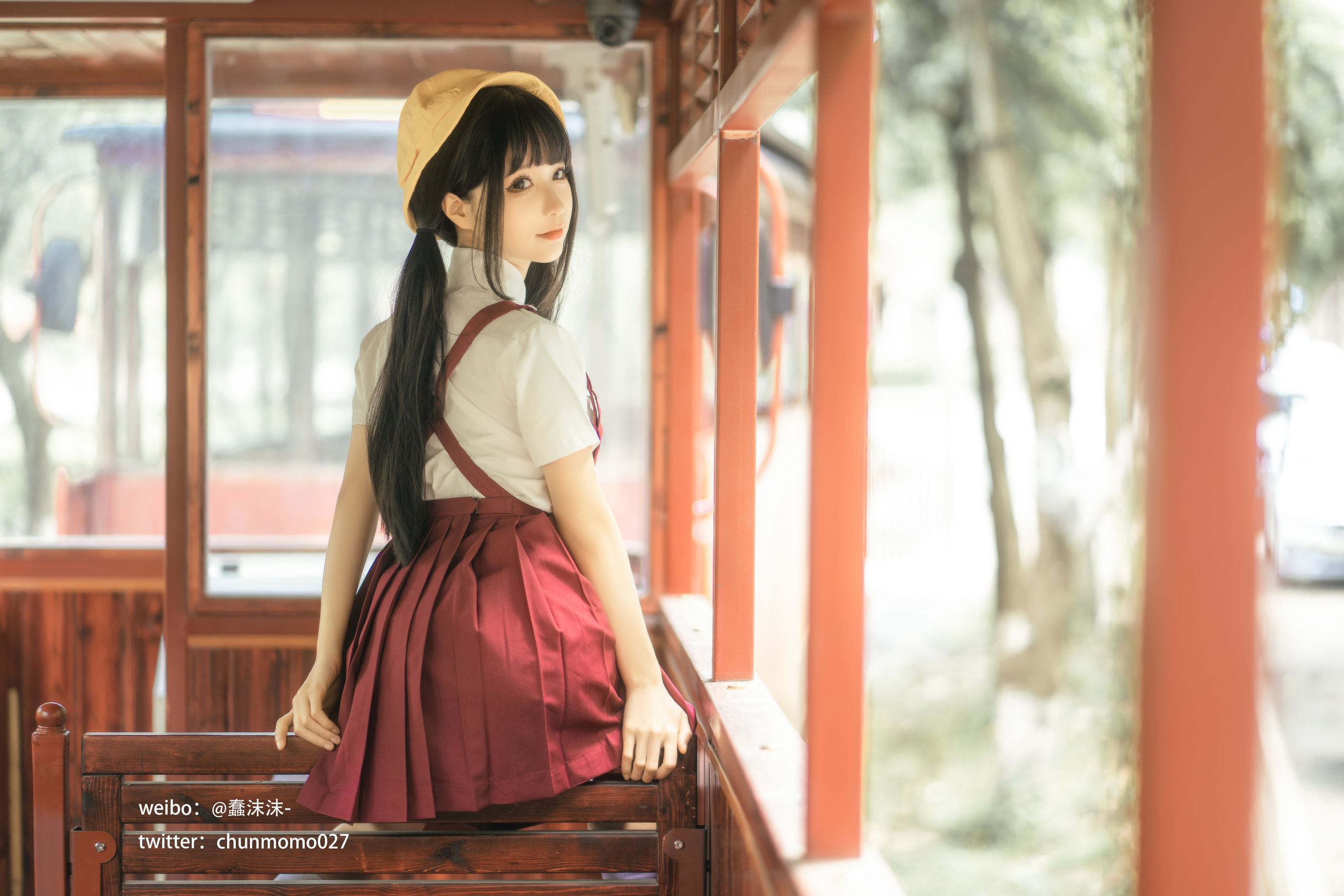 图片[3]-[福利COS] 动漫博主蠢沫沫 – 红火车-蕾丝百合网-美图分享,Cosplay美图,私房写真,套图下载