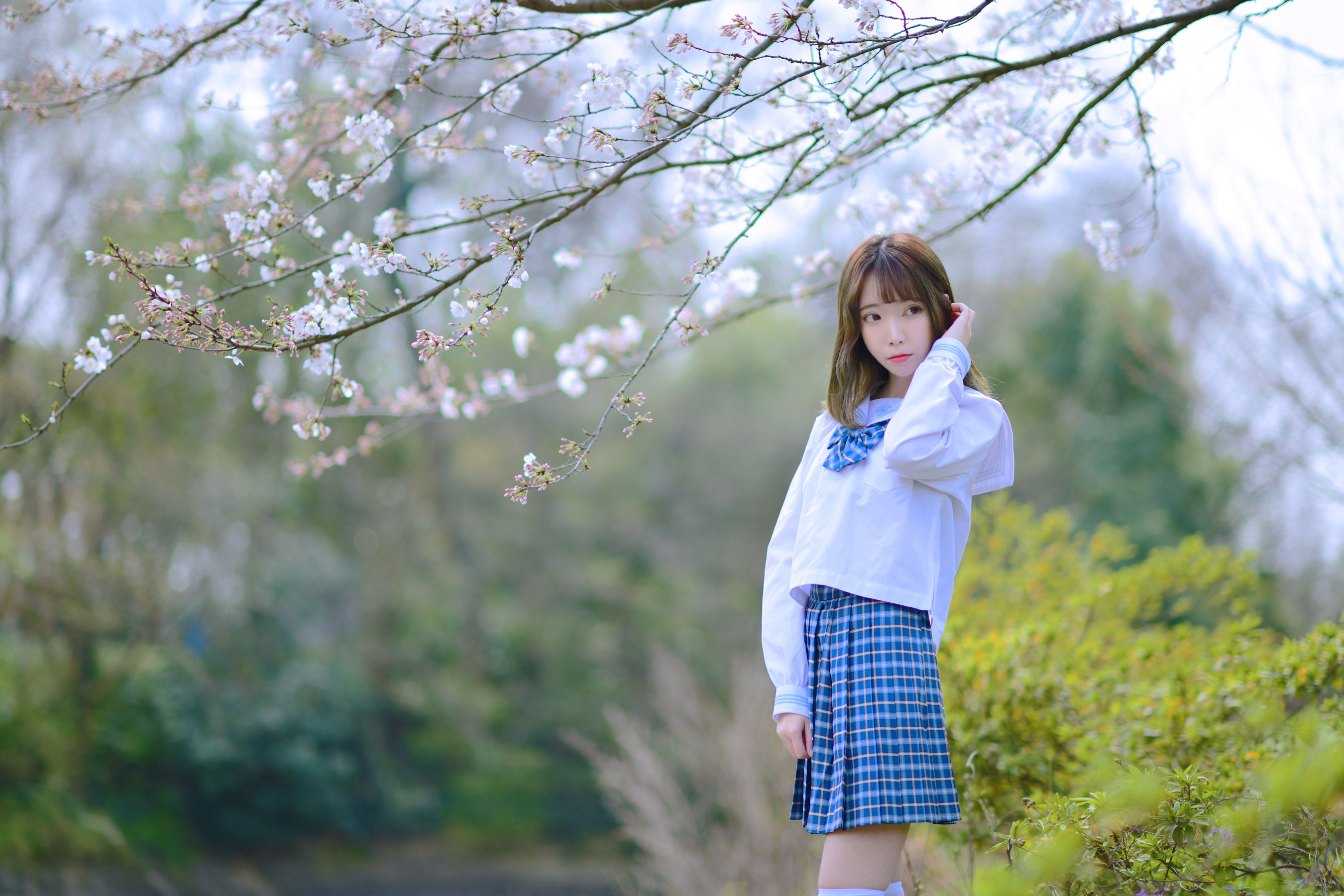 图片[7]-[福利COS] 可爱妹子Fushii_海堂 – 樱花树下-秀臀网-高品质图集网