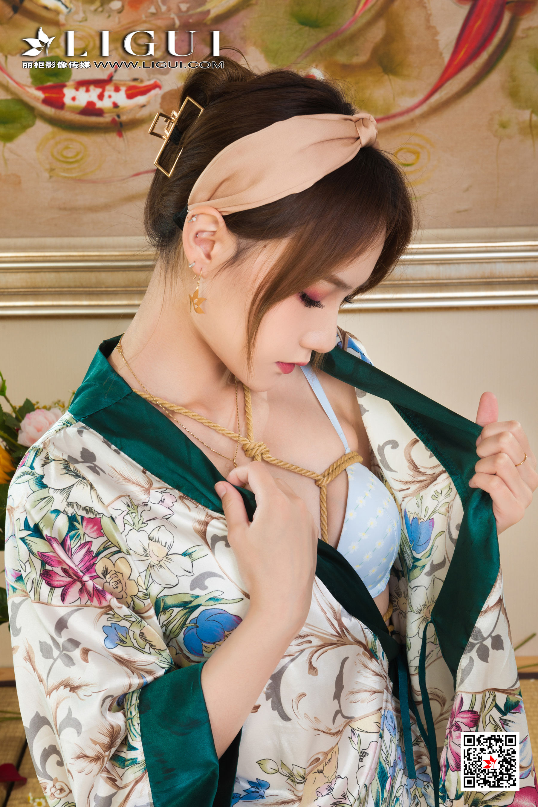 图片[4]-[丽柜Ligui] 网络丽人 Model 心心-秀臀网-高品质图集网
