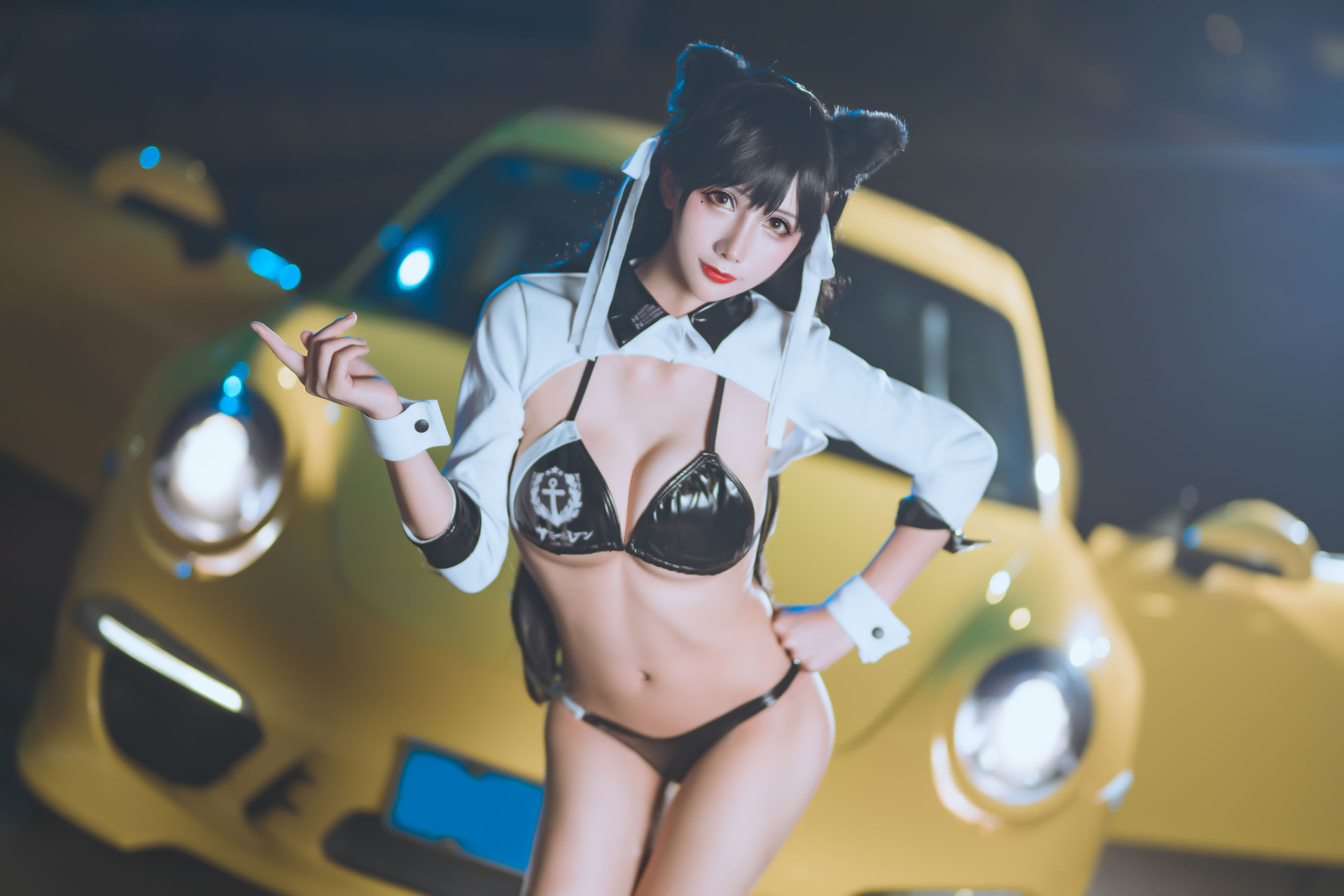 图片[7]-[网红COSER写真] 动漫博主雅祈 – 碧蓝航线赛车爱宕-秀臀网-高品质图集网
