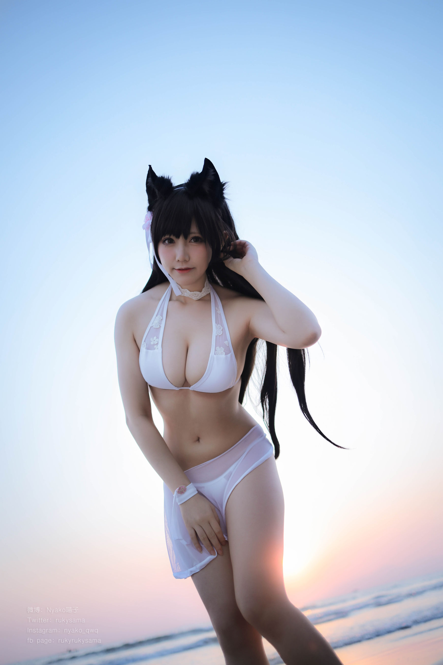 图片[9]-萌妹子Nyako喵子 爱宕泳装-秀臀网-高品质图集网