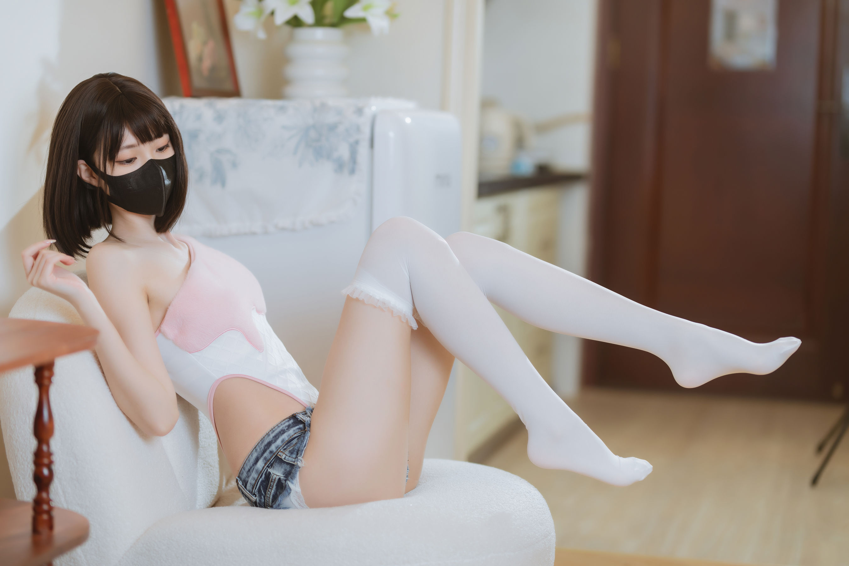 图片[3]-[福利COS] 许岚(叁月life) – 冰淇淋-蕾丝百合网-美图分享,Cosplay美图,私房写真,套图下载