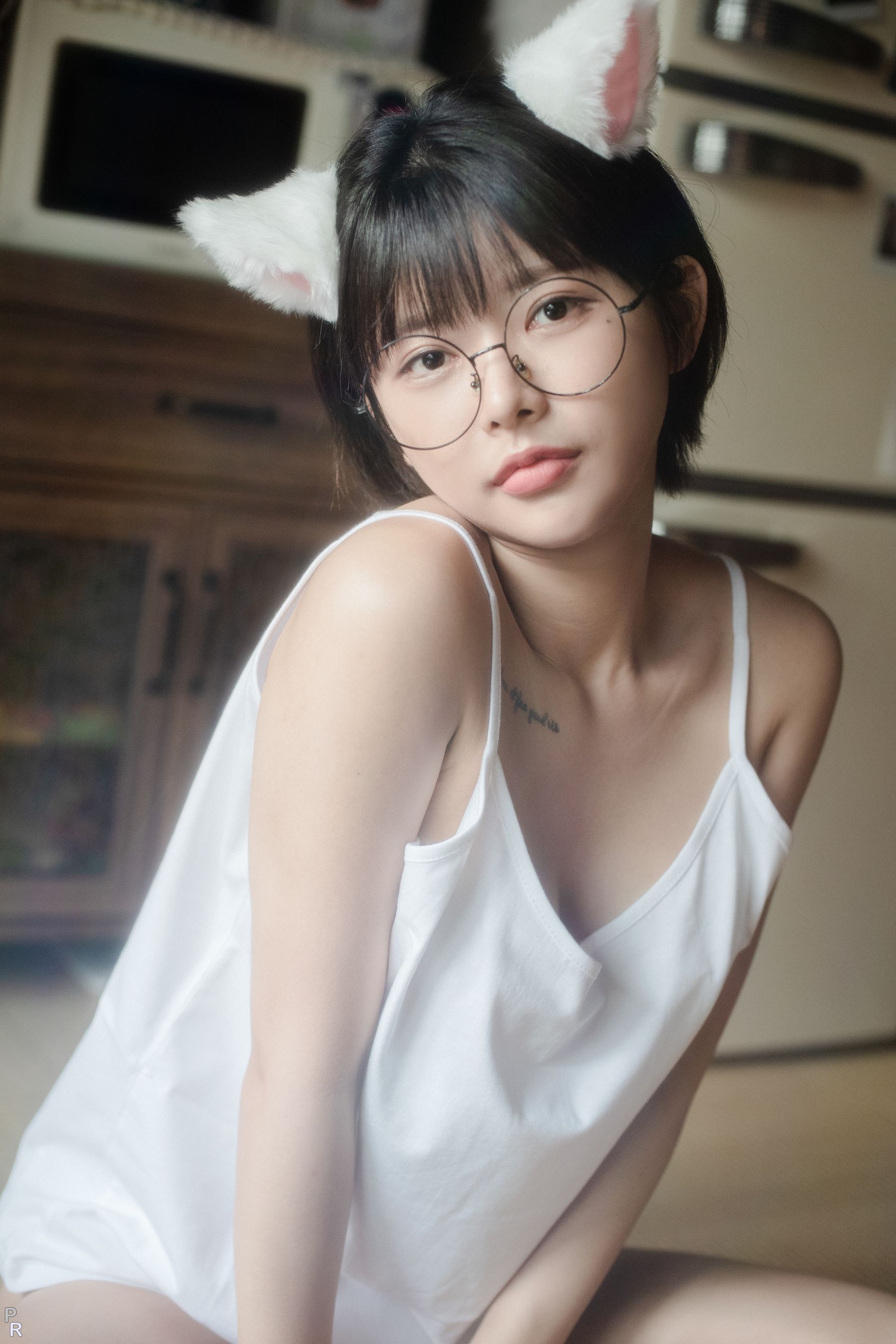 图片[3]-[PINK RIBBON] Uuuha – My Cat – 2-蕾丝百合网-美图分享,Cosplay美图,私房写真,套图下载