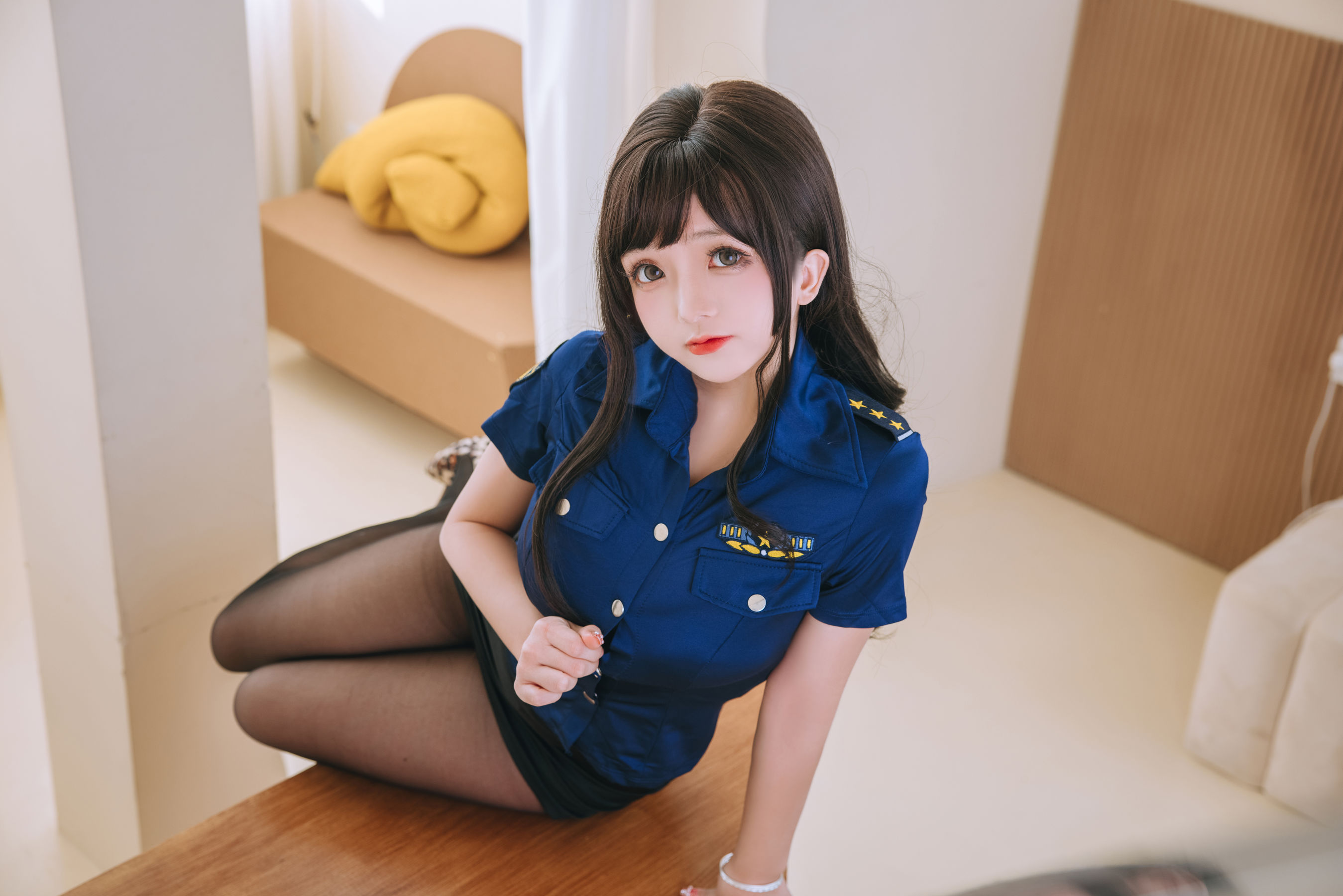 图片[9]-[福利COS] Cosplay日奈娇 – 豹纹女警-秀臀网-高品质图集网