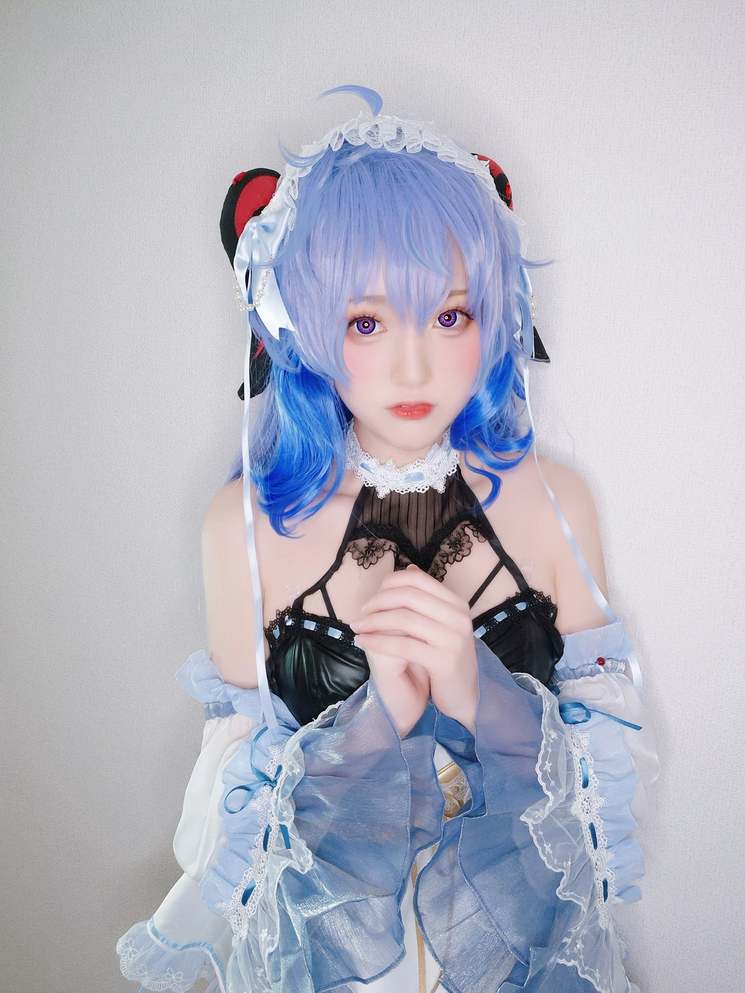 图片[5]-[福利COS] Yuki亭 – 甘雨メイド-蕾丝百合网-美图分享,Cosplay美图,私房写真,套图下载