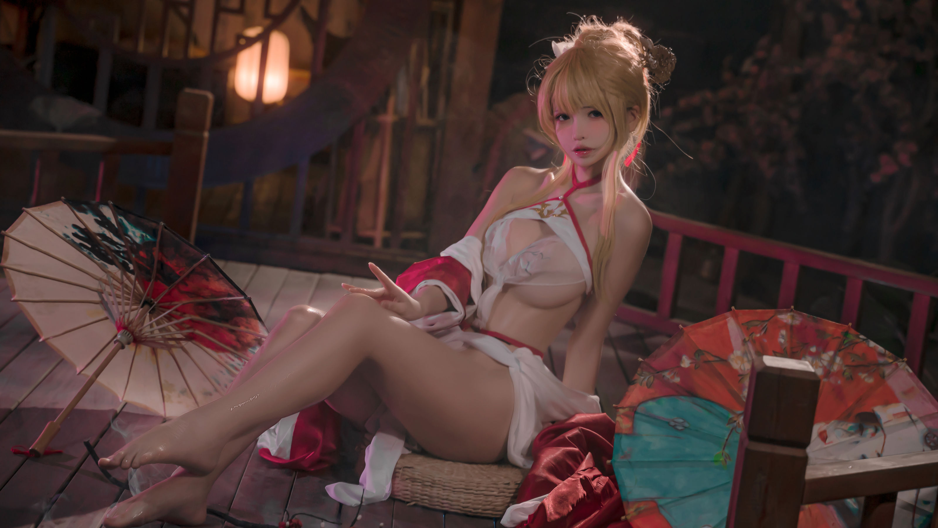 [网红COSER写真] 可可老师 – 碧蓝航线 光荣凉夜春雪-蕾丝百合网-美图分享,Cosplay美图,私房写真,套图下载