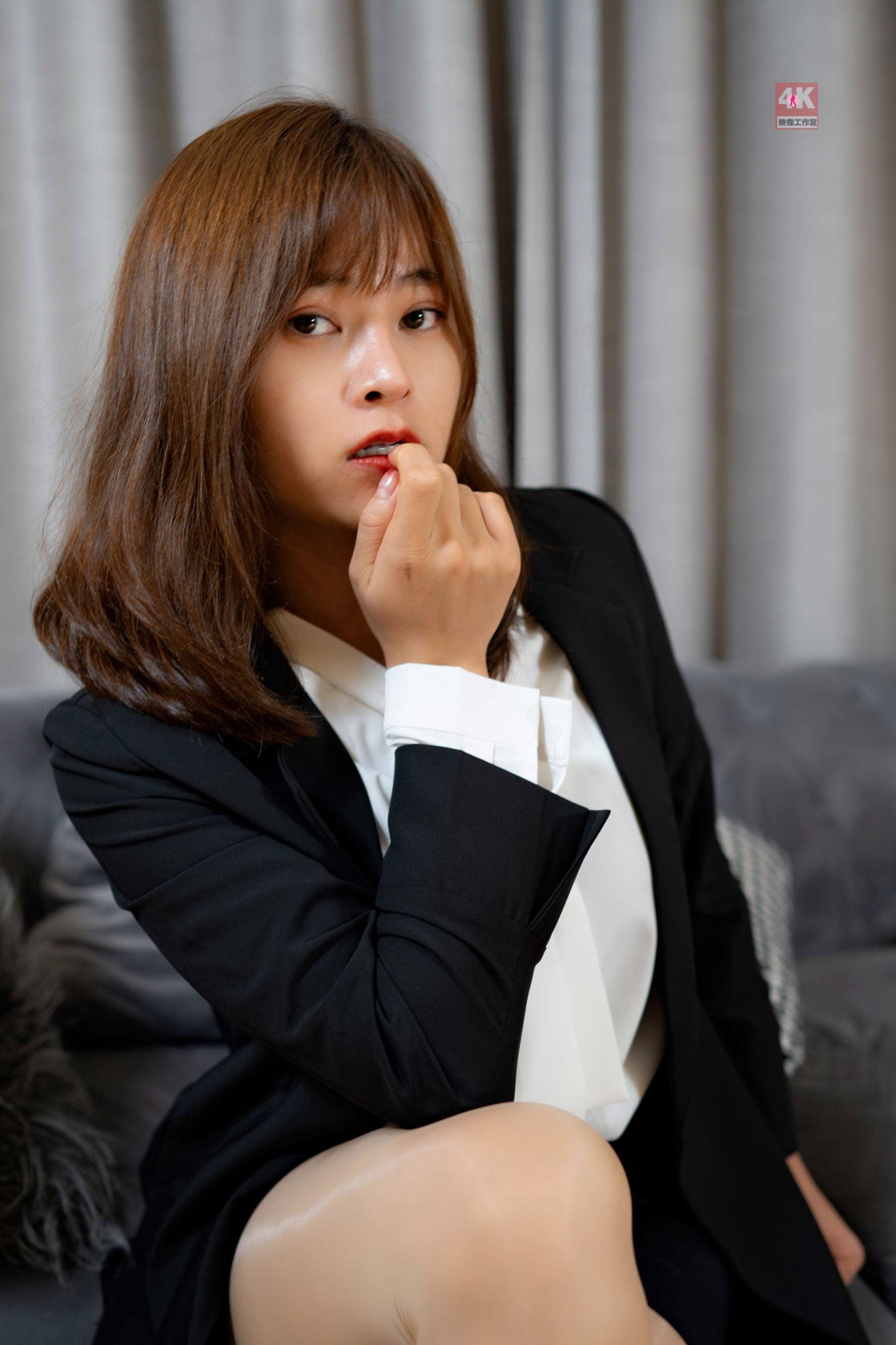 图片[7]-[丽柜Ligui] 网络丽人 Model 奈沐子 《复古的两套日式OL》-秀臀网-高品质图集网