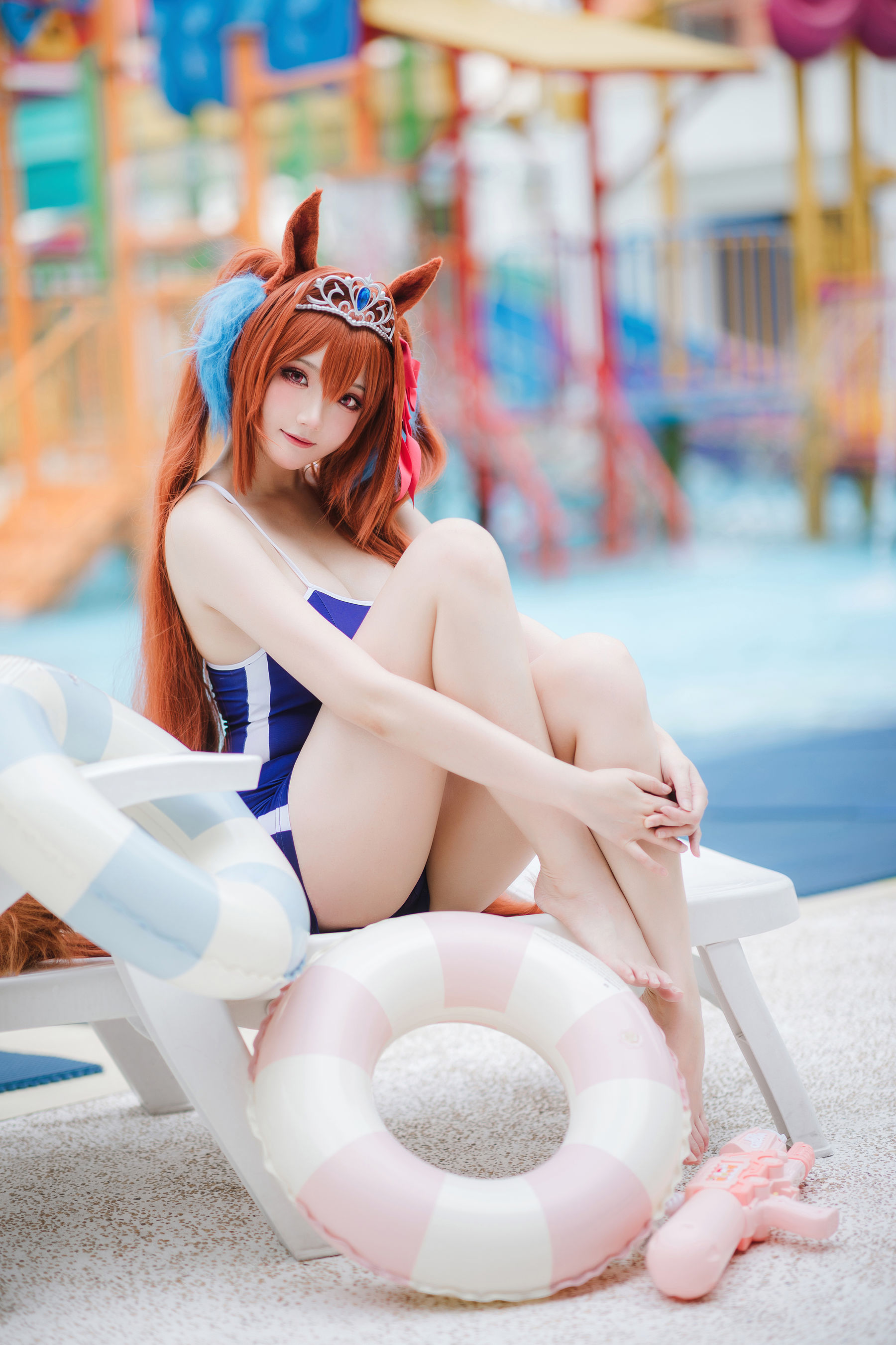 Coser瓜希酱福利 – 赛马娘 大和赤骥-蕾丝百合网-美图分享,Cosplay美图,私房写真,套图下载