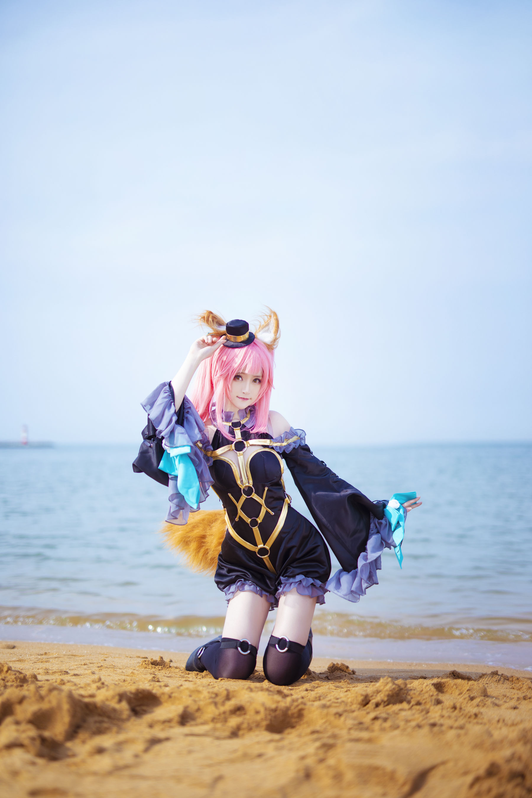 图片[3]-[Cosplay写真] 萌宠博主yui金鱼 – 魔术师玉藻前-蕾丝百合网-美图分享,Cosplay美图,私房写真,套图下载