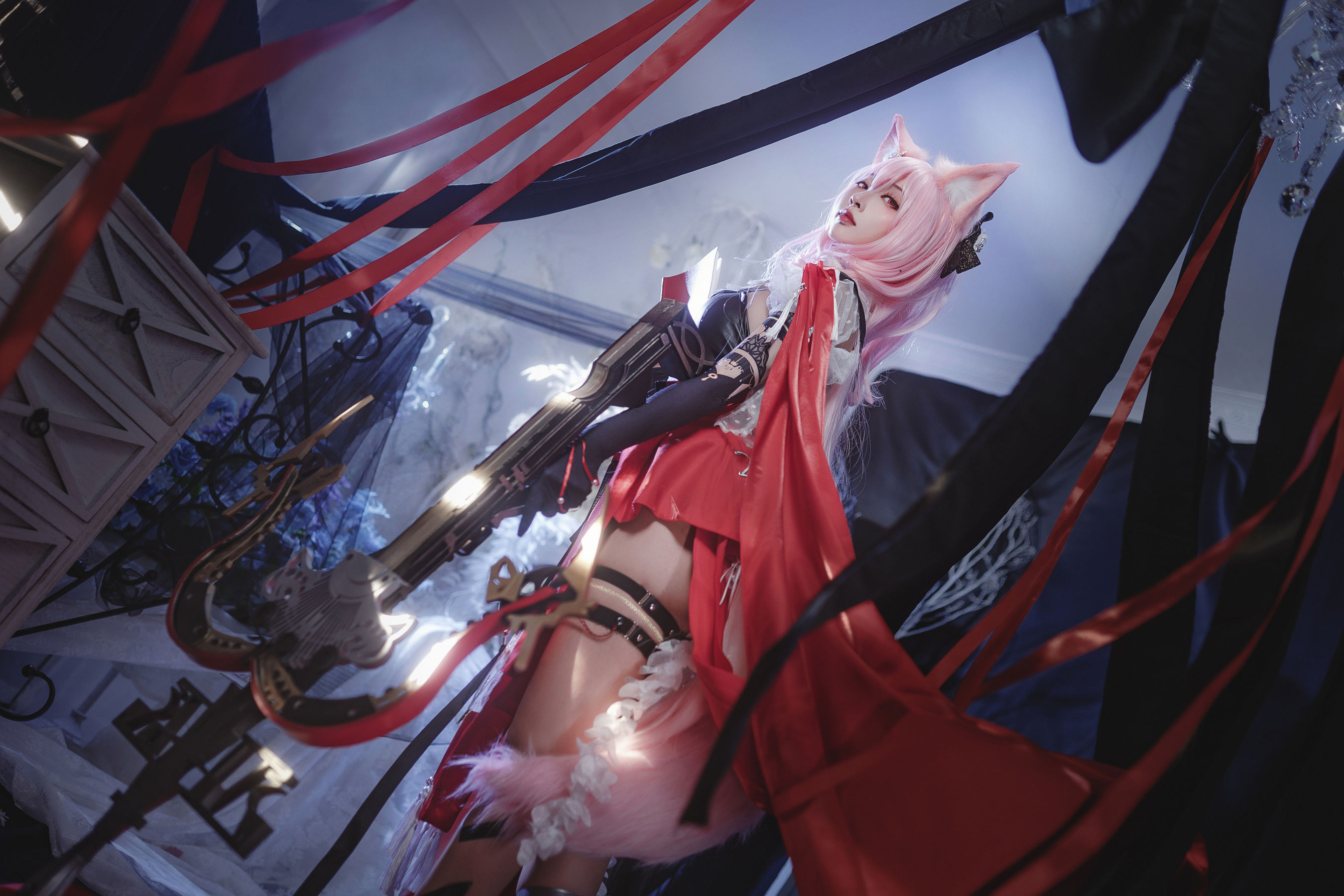 图片[3]-宫本桜 – 明日方舟 鸿雪-蕾丝百合网-美图分享,Cosplay美图,私房写真,套图下载