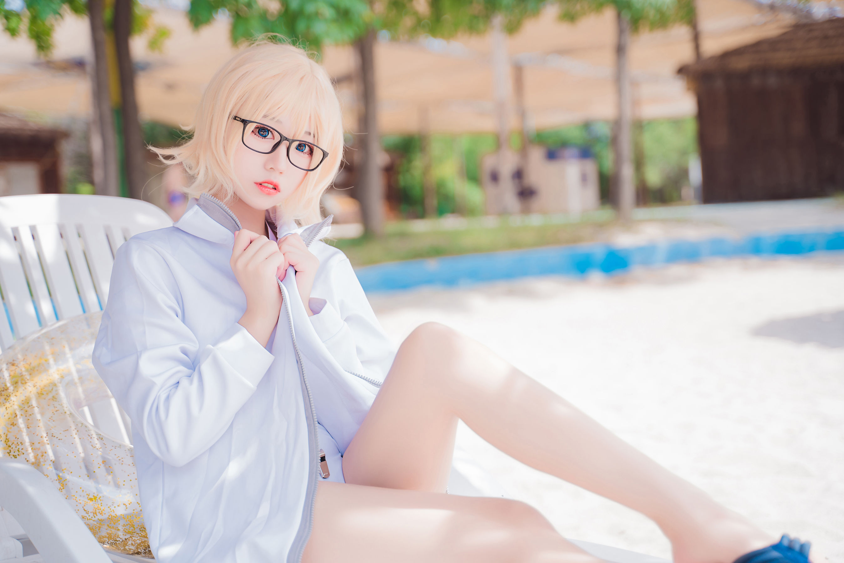 图片[8]-[COS福利] 猫君君MaoJun – 贞德竞技泳装-秀臀网-高品质图集网