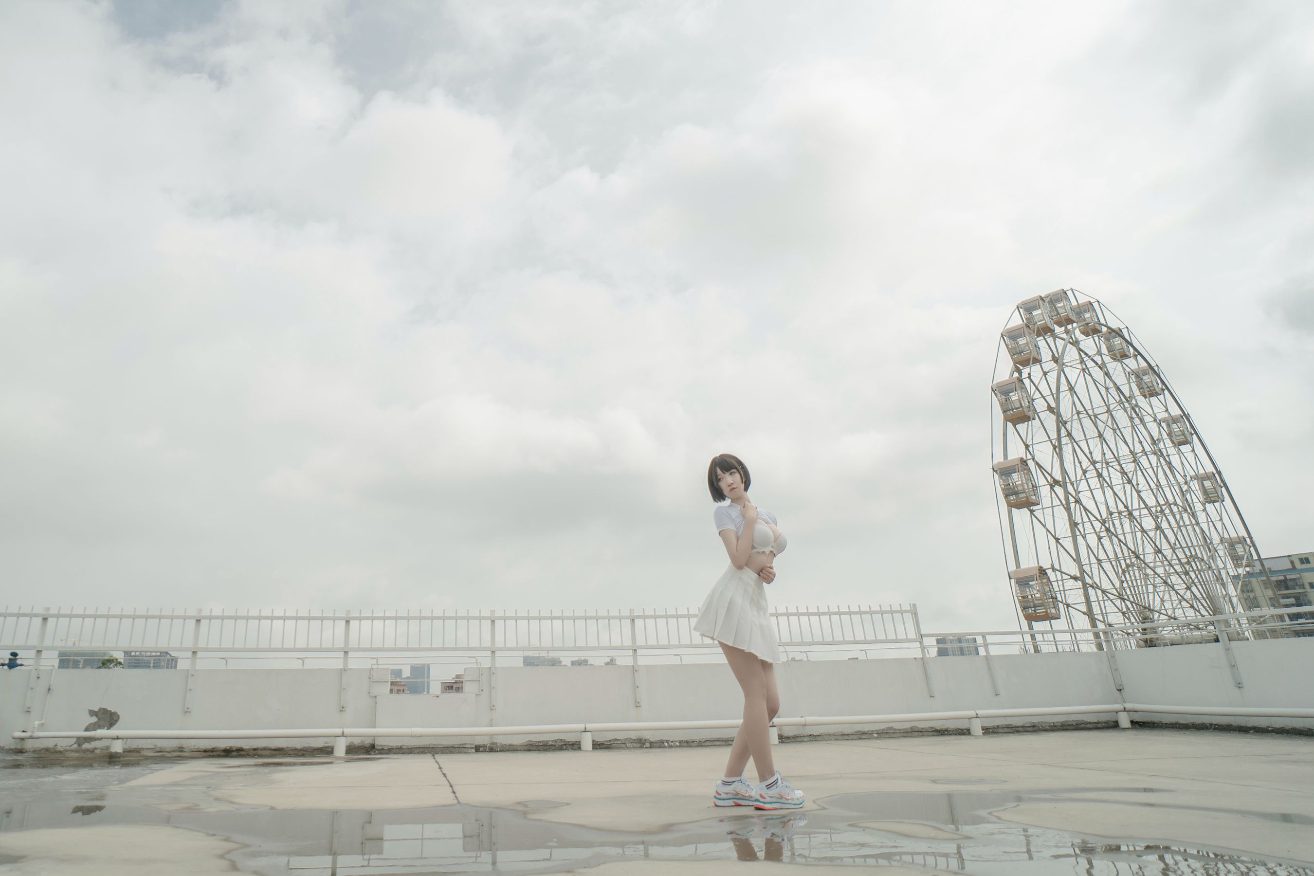 图片[7]-[网红COSER写真] 鬼马少女阿薰kaOri – 天台-秀臀网-高品质图集网