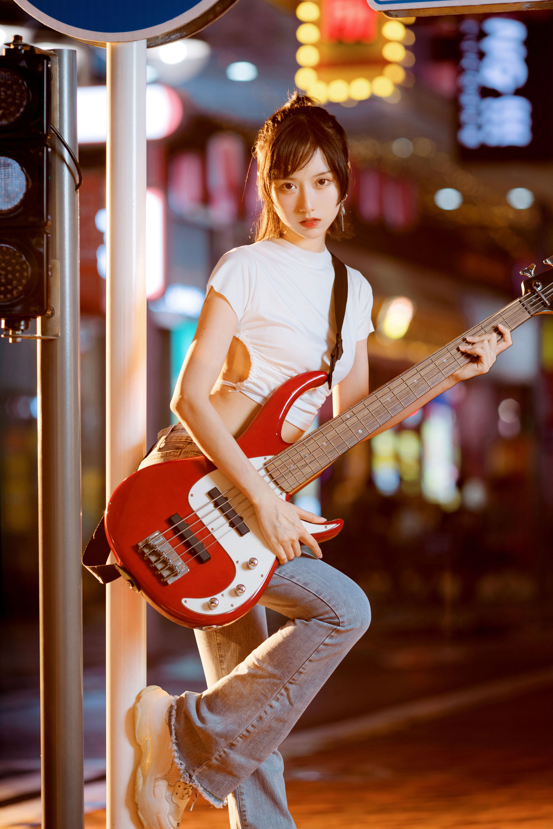 图片[3]-[网红COSER写真] 萌系小姐姐木绵绵OwO – 贝斯与妹妹2-蕾丝百合网-美图分享,Cosplay美图,私房写真,套图下载