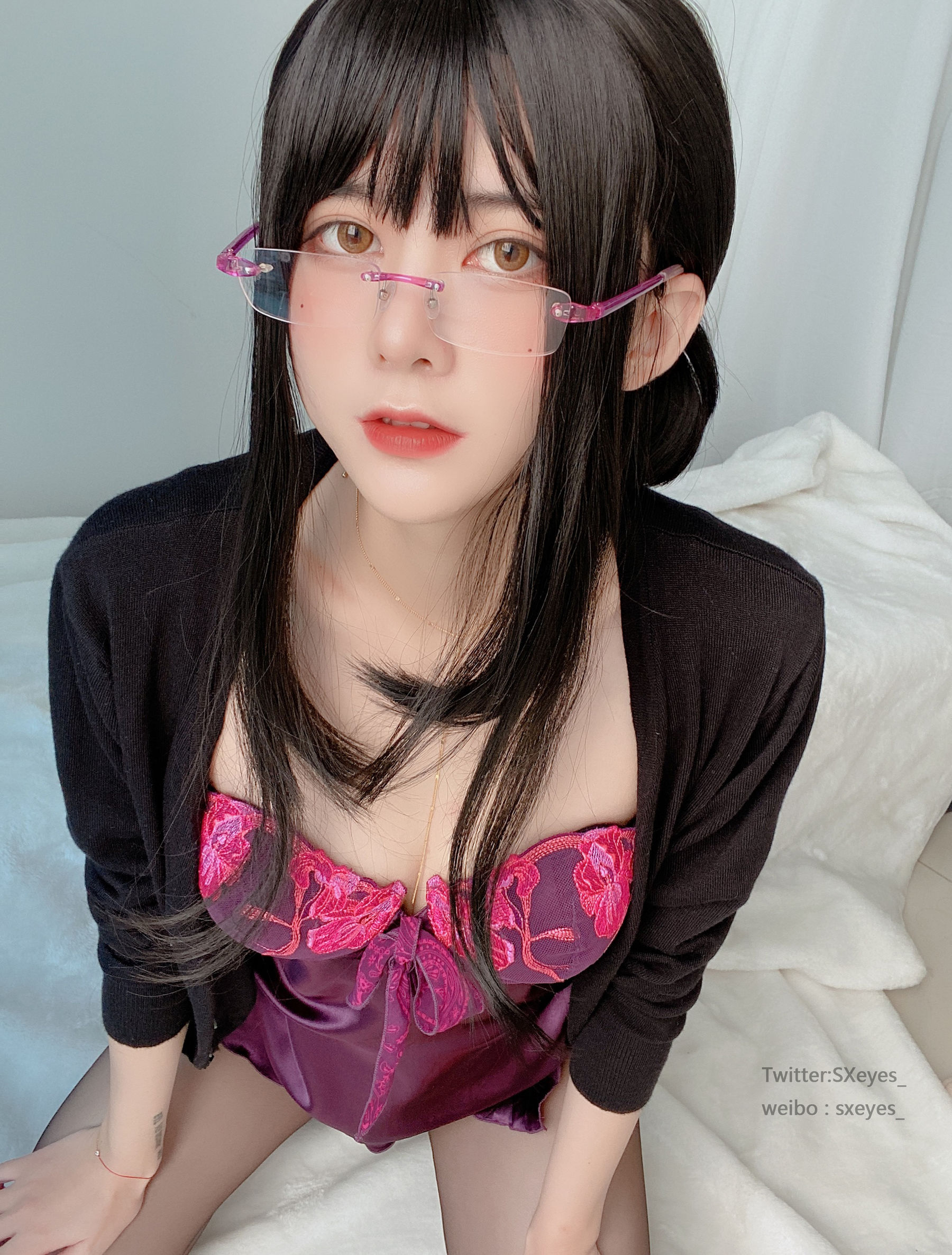 图片[9]-萌妹子眼酱大魔王w 开档人妻-秀臀网-高品质图集网