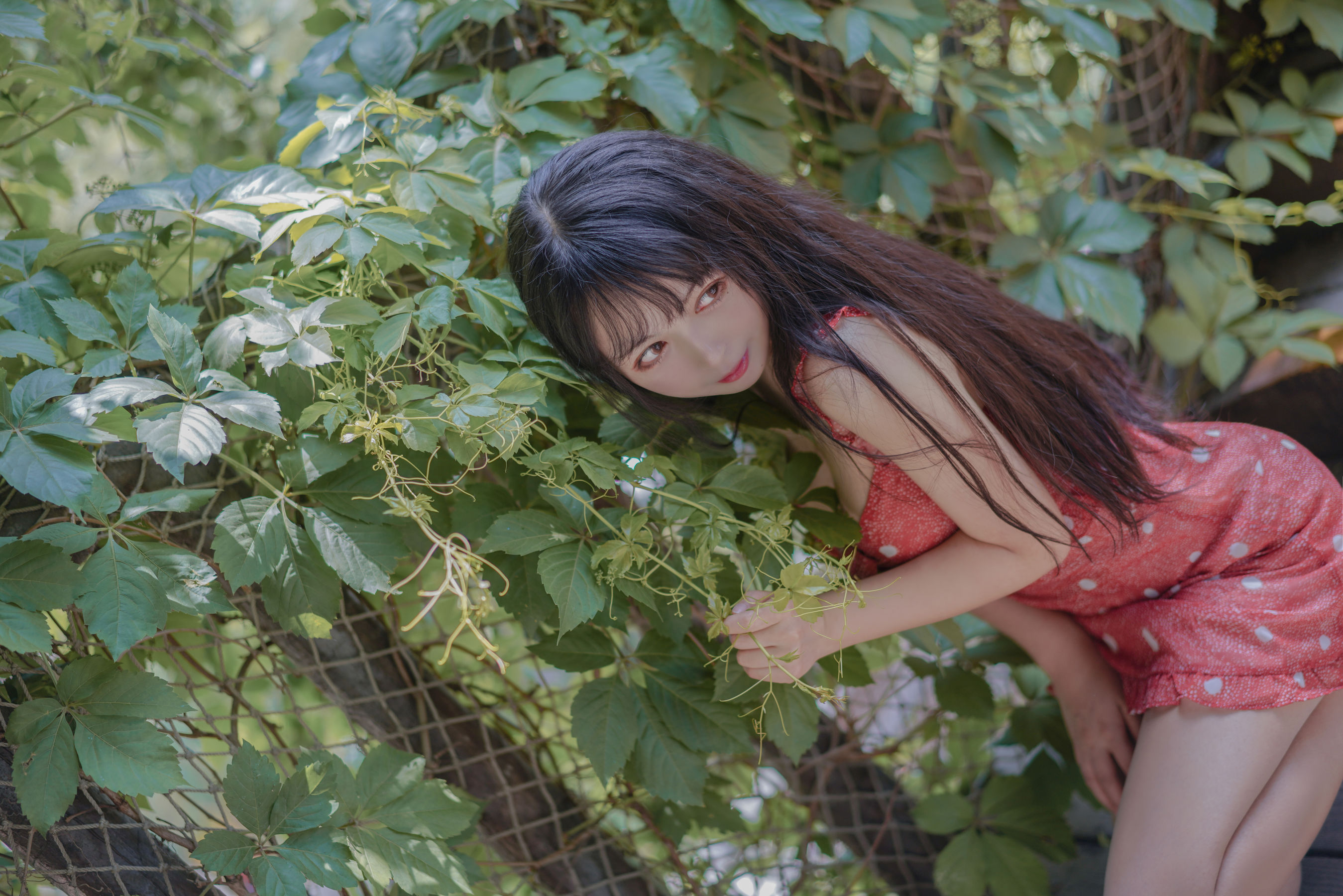 图片[7]-[Cosplay写真] 大眼萌妹黑猫猫OvO – 草莓-秀臀网-高品质图集网