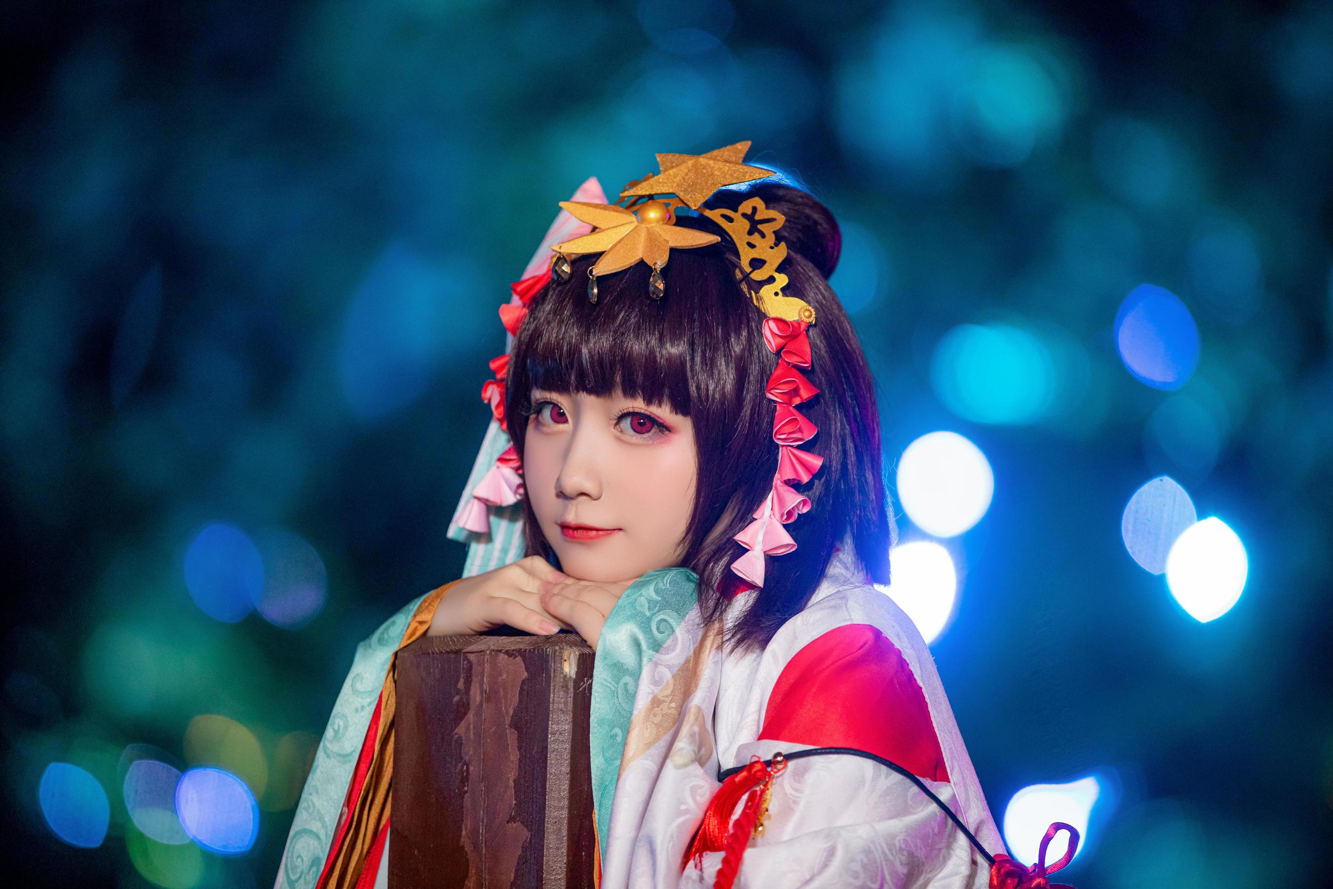 图片[4]-[Cosplay写真] 动漫博主弦音sic – 阴阳师 神乐-蕾丝百合网-美图分享,Cosplay美图,私房写真,套图下载