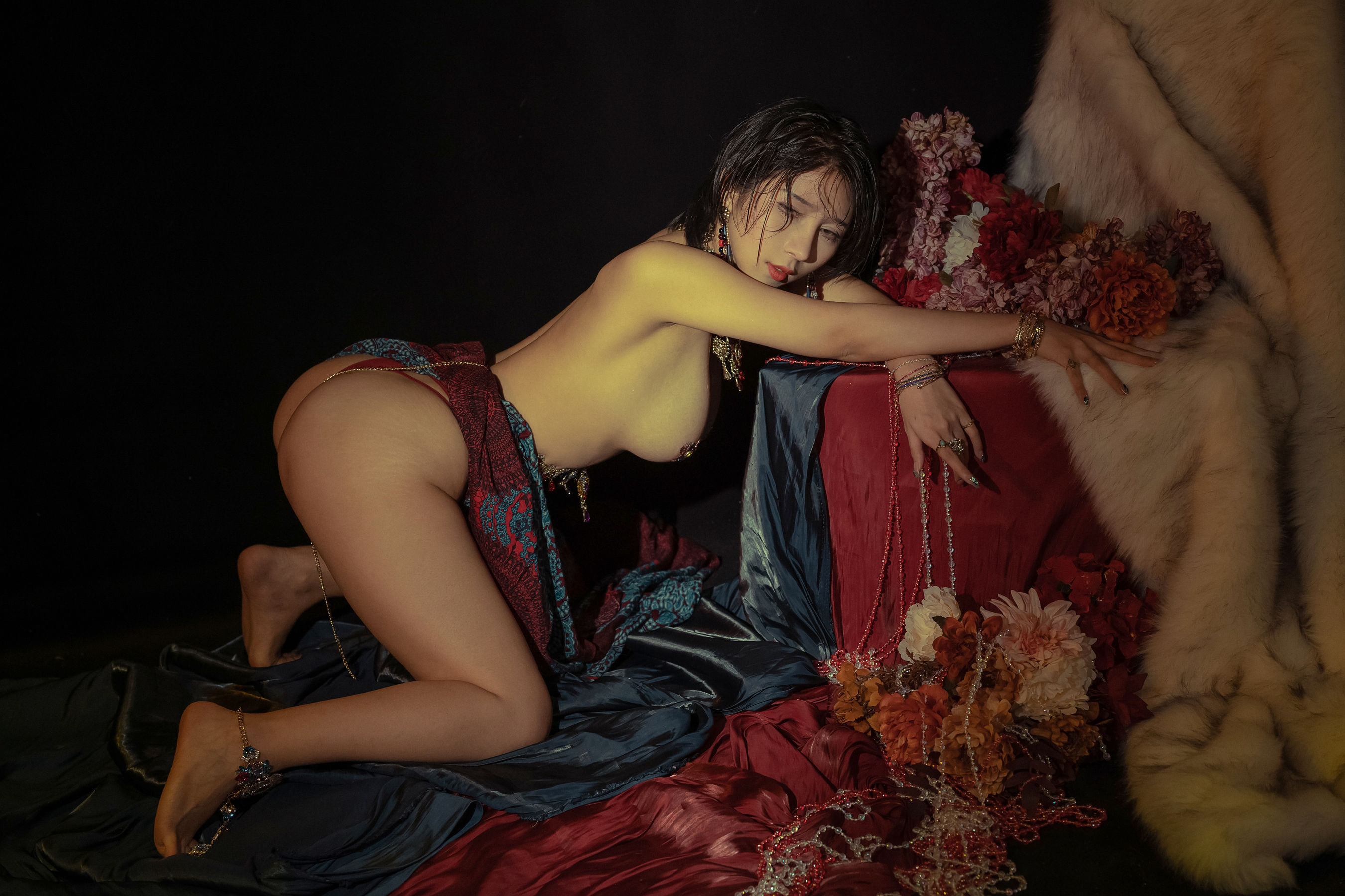 图片[8]-[福利COS] 云溪溪 – 奶桃 Topaz黄宝石-秀臀网-高品质图集网