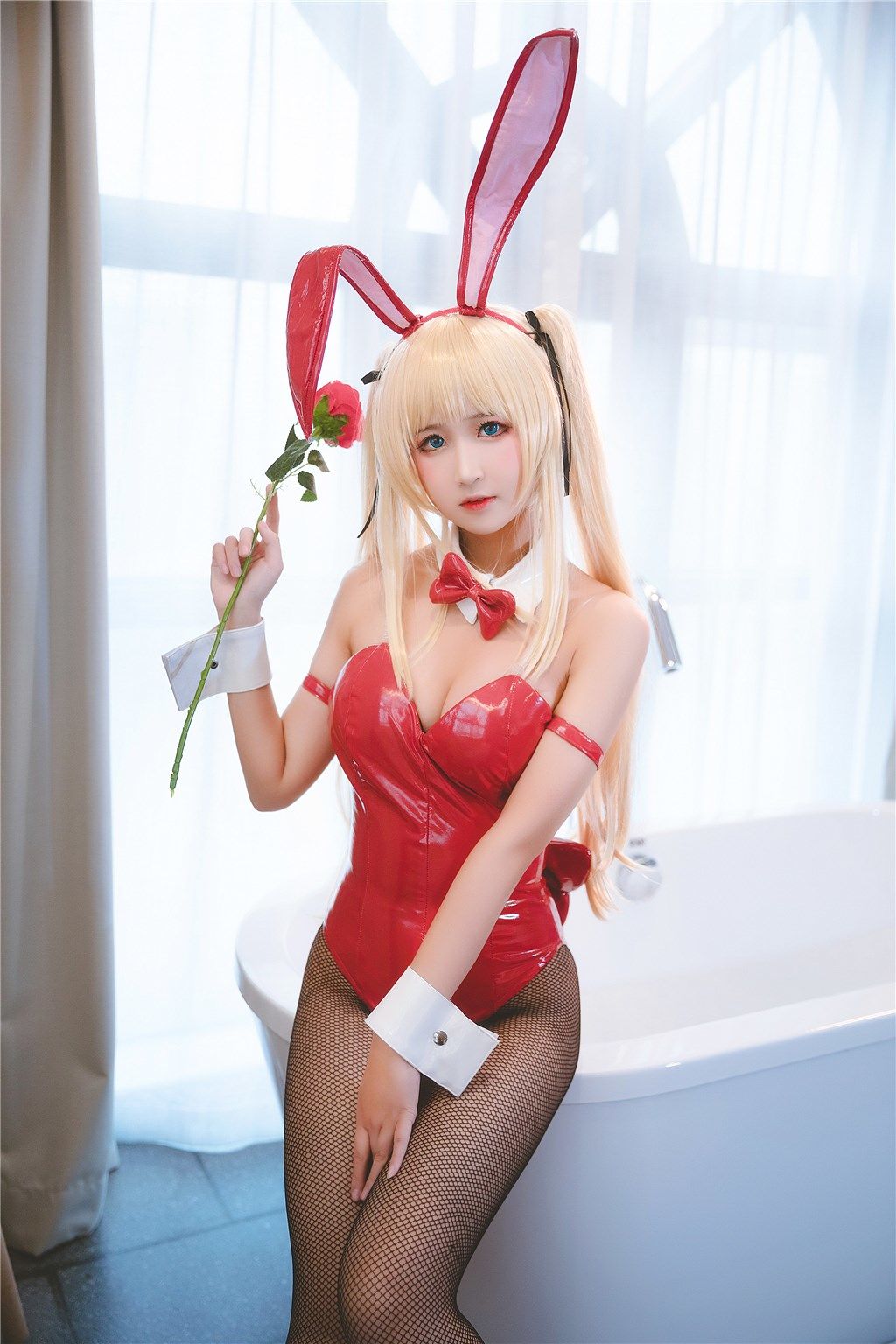 图片[8]-[Cosplay] 微博妹子三度_69 – 黑丝兔女郎-秀臀网-高品质图集网