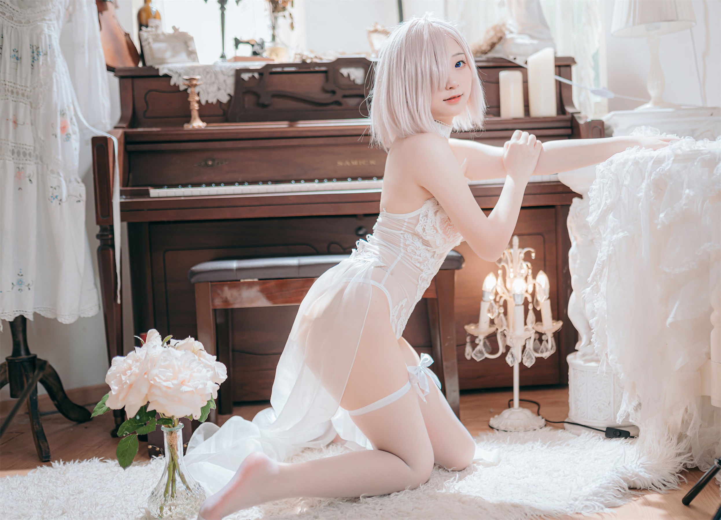 图片[5]-花铃 – 玛修婚纱-蕾丝百合网-美图分享,Cosplay美图,私房写真,套图下载