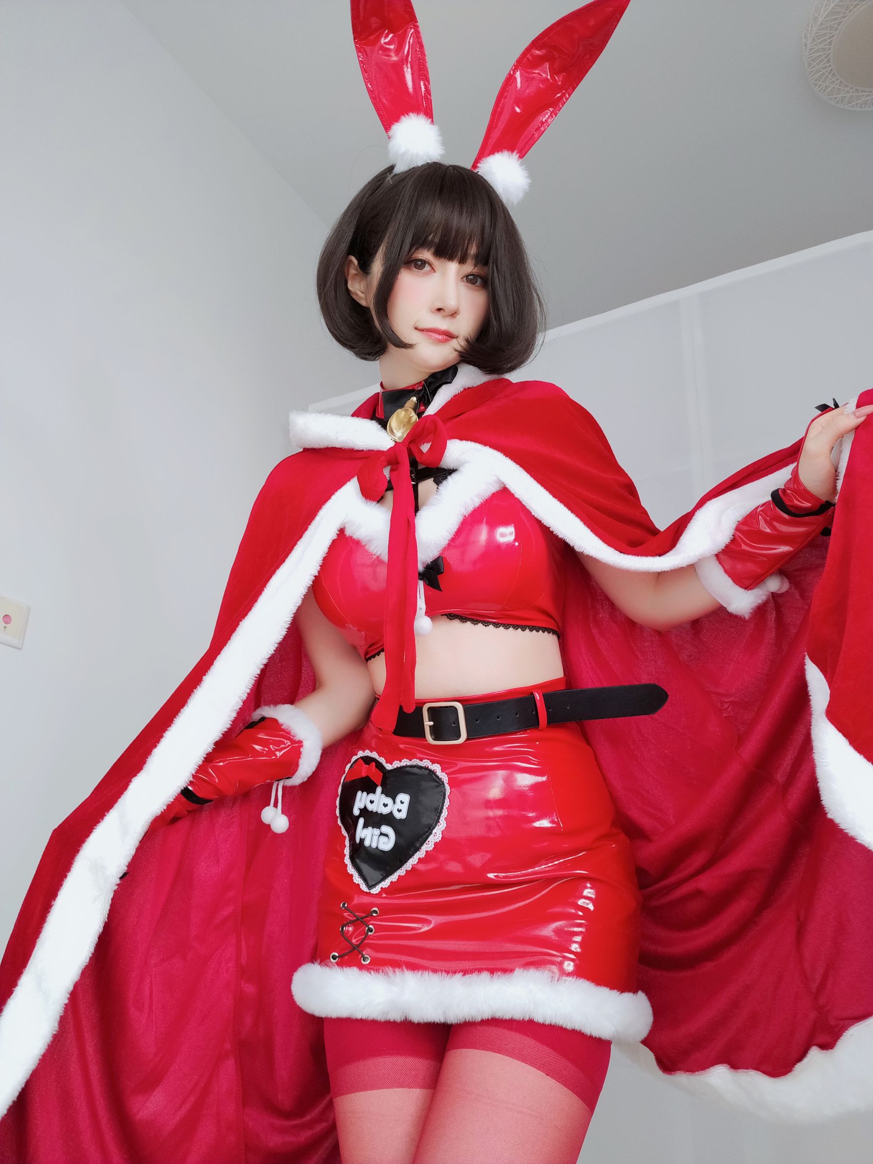 图片[9]-[网红COS] Coser小姐姐白银 – Merry Christmas-秀臀网-高品质图集网