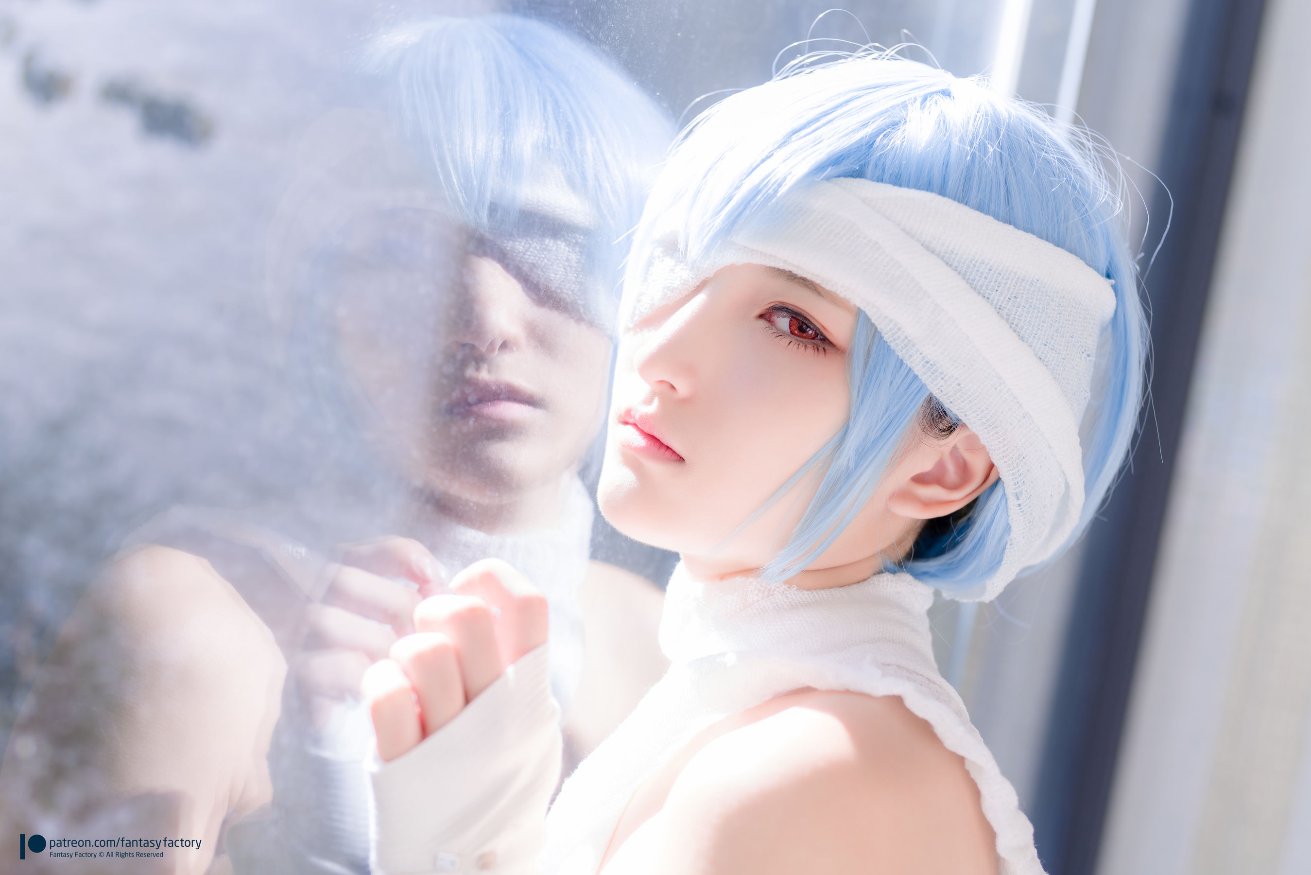 图片[8]-[COS福利] 小丁 [Fantasy Factory] Rei Ayanami 綾波レイ-秀臀网-高品质图集网
