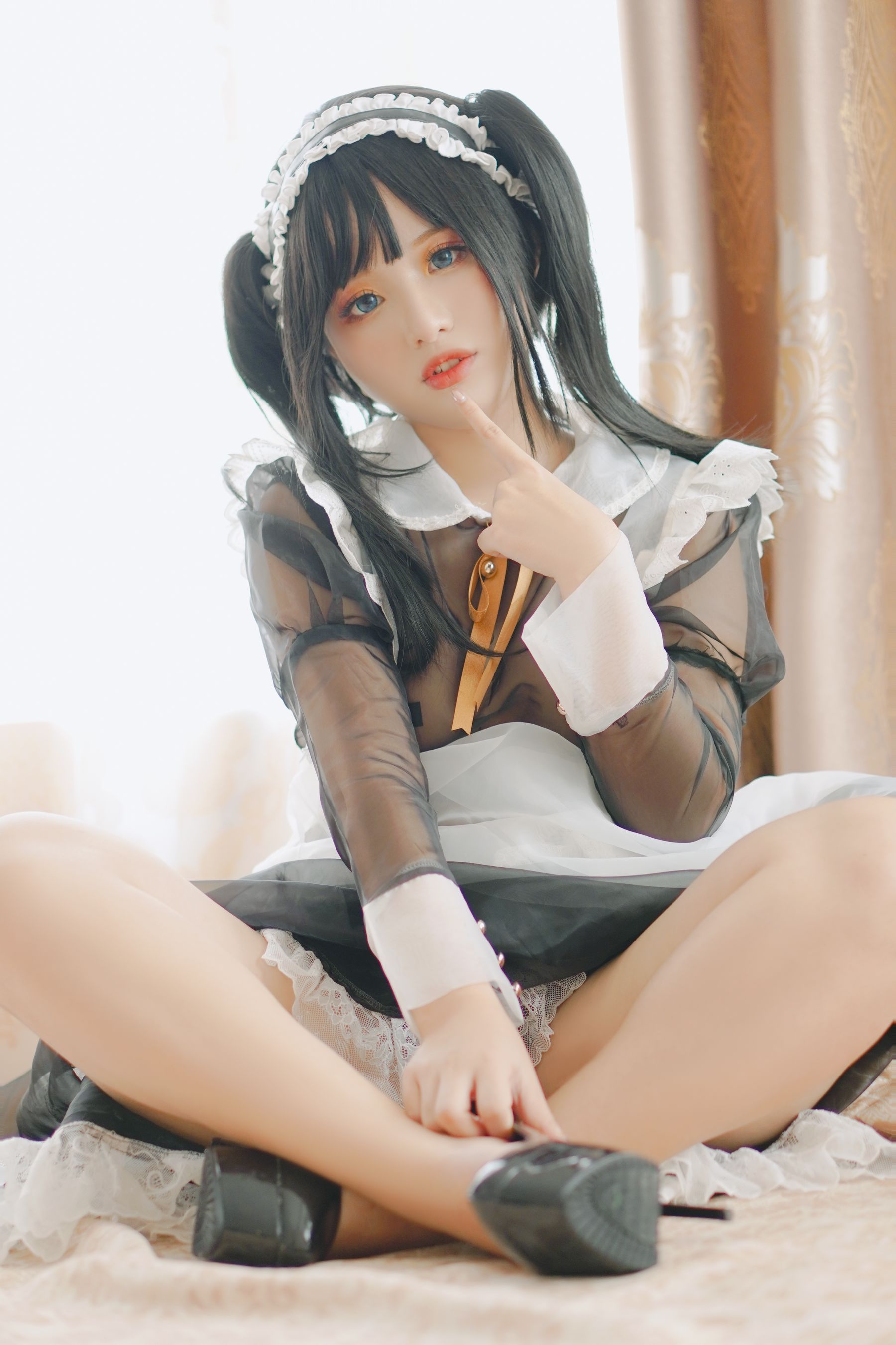 图片[5]-[福利COS] Chono Black – Transparent Maid-秀臀网-高品质图集网