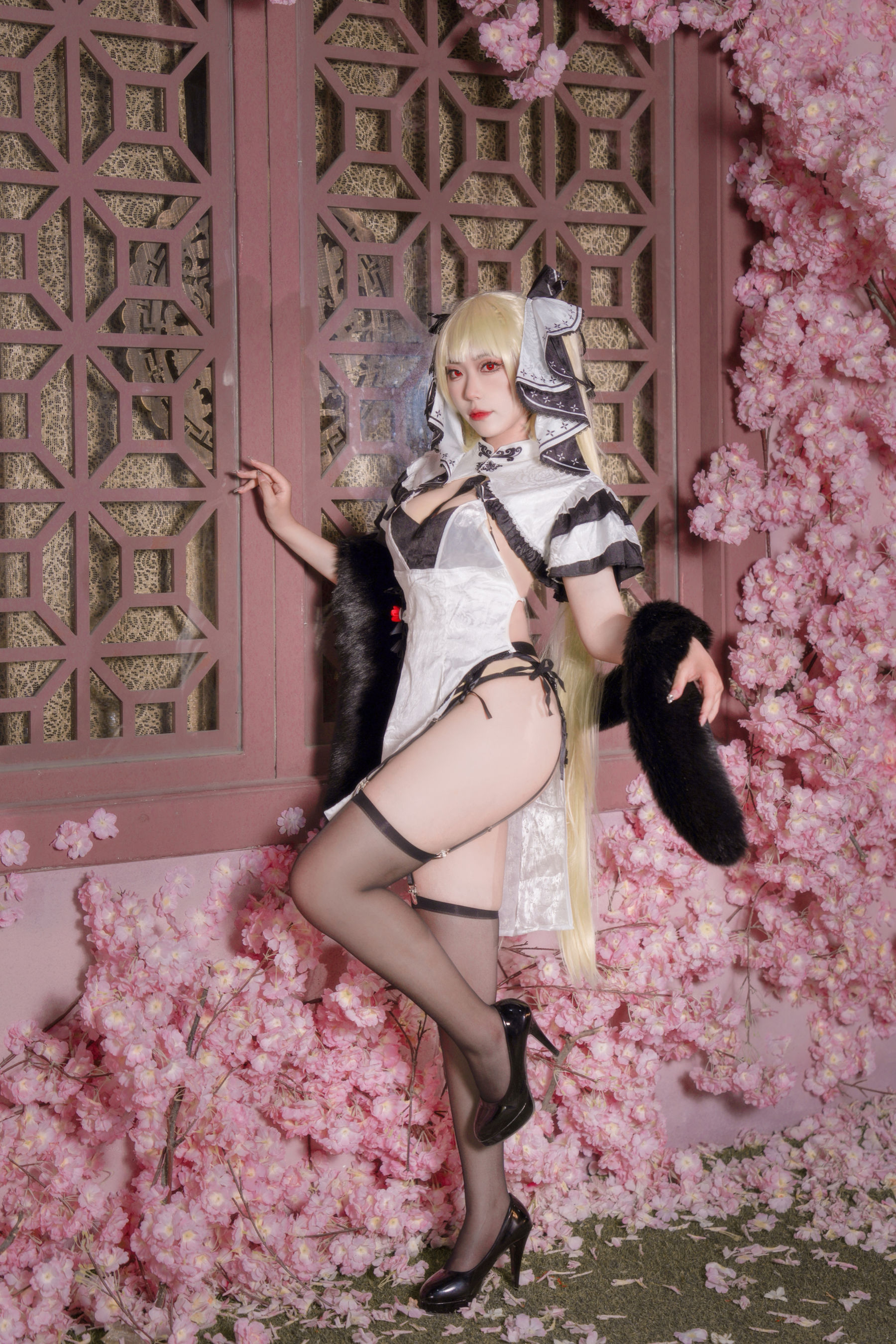 图片[9]-[福利COS] Ho_biiibo – 可畏旗袍-秀臀网-高品质图集网