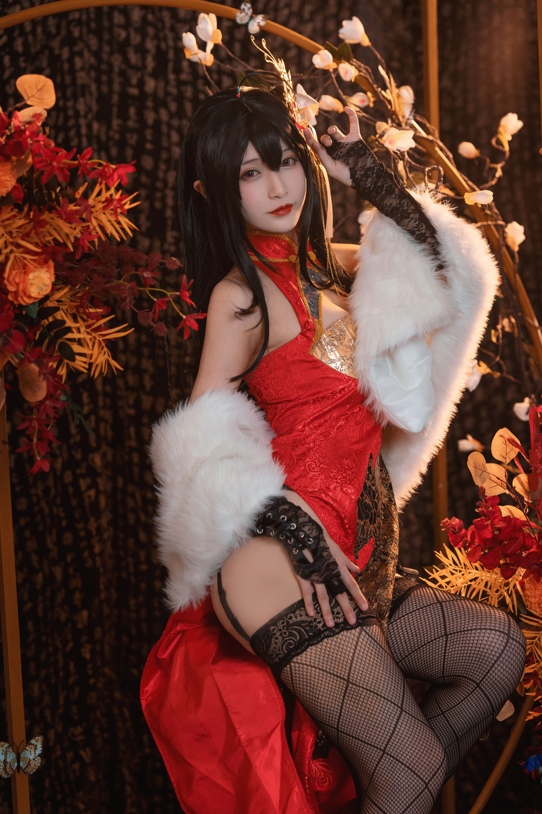 图片[7]-[COS福利] 动漫博主铁板烧鬼舞w – 大凤旗袍-秀臀网-高品质图集网