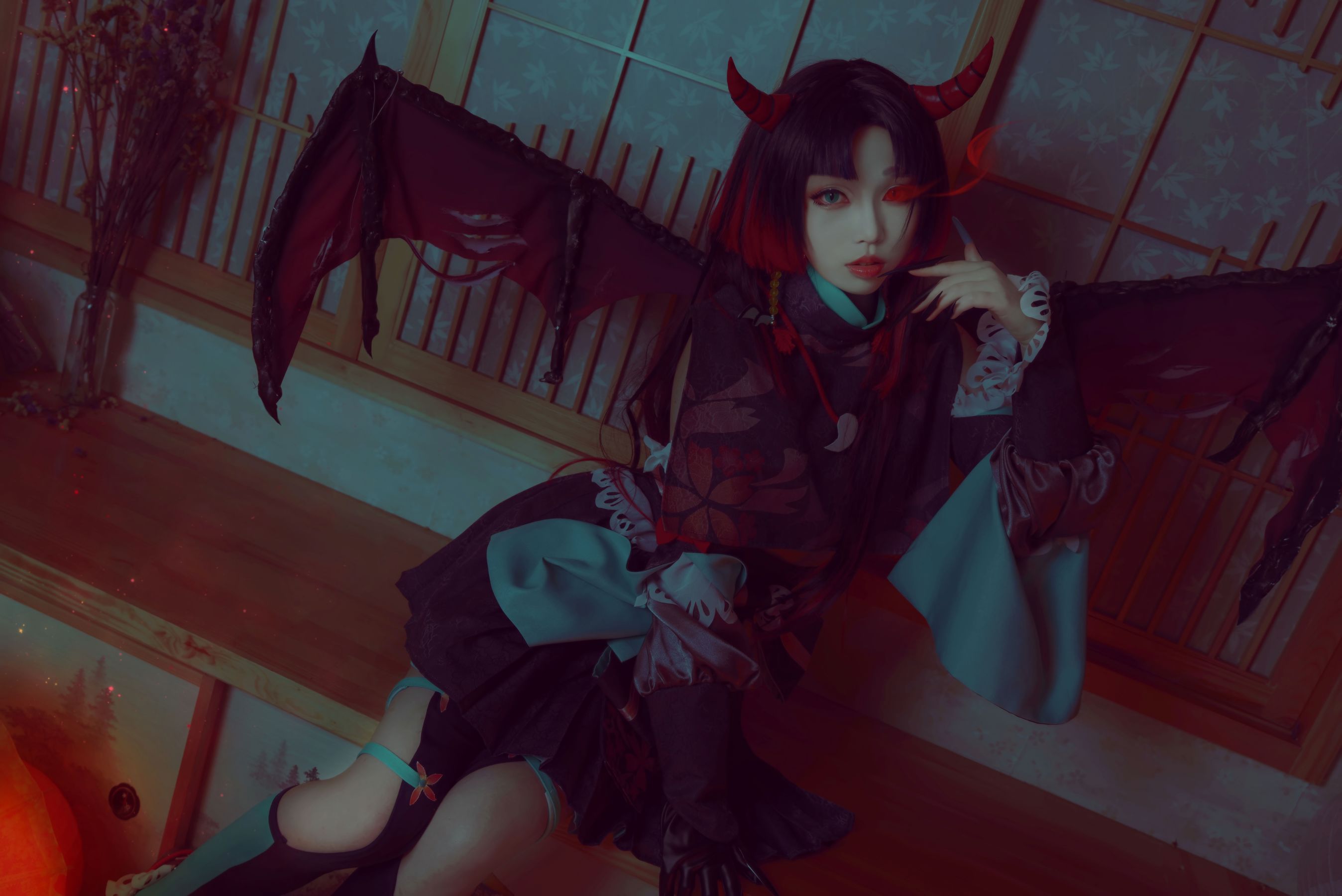 图片[8]-[COS福利] 萌妹白易子教主 – 阴阳师 吸血姬-秀臀网-高品质图集网