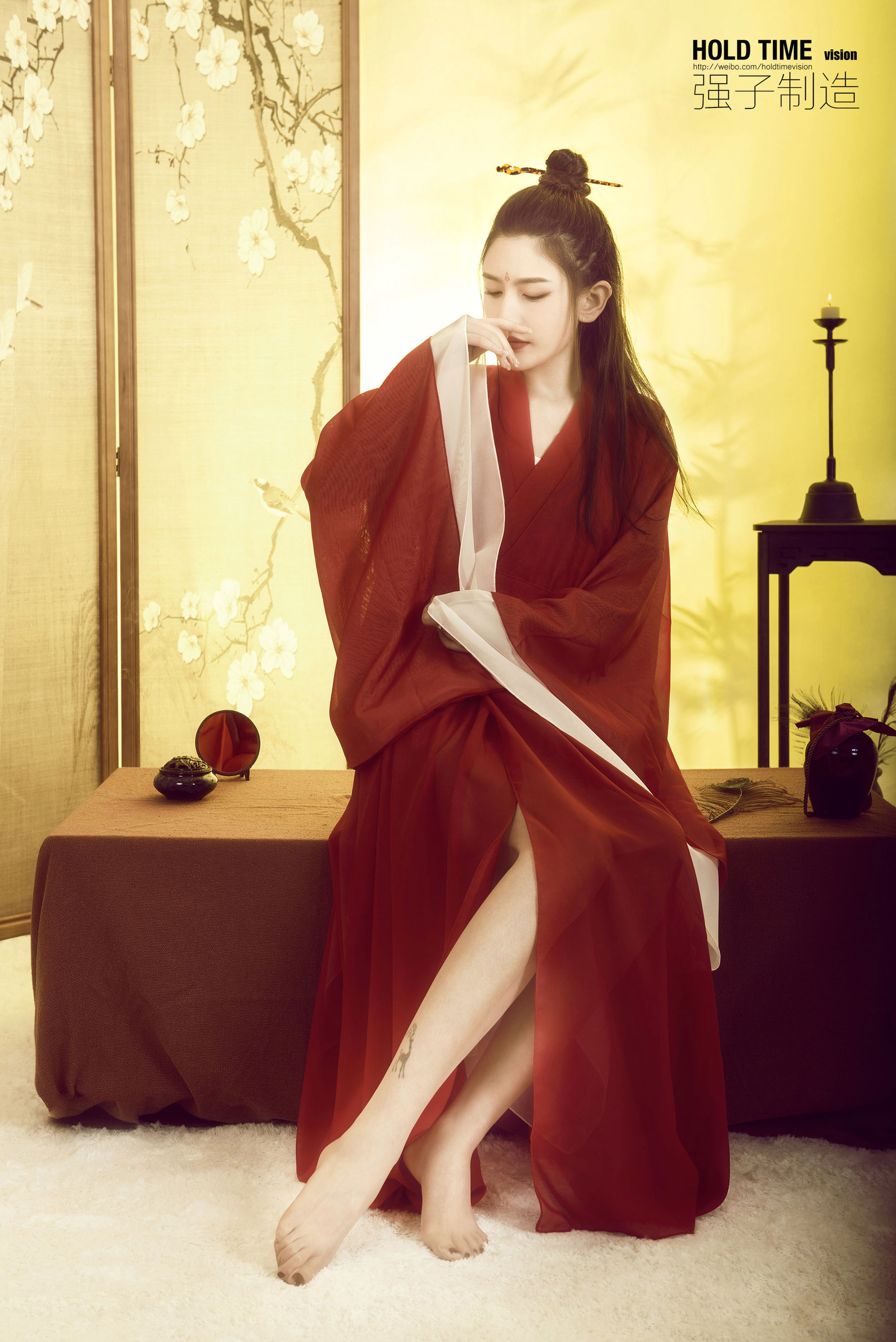 图片[2]-[丽柜Ligui] 甜甜 映红妆-秀臀网-高品质图集网