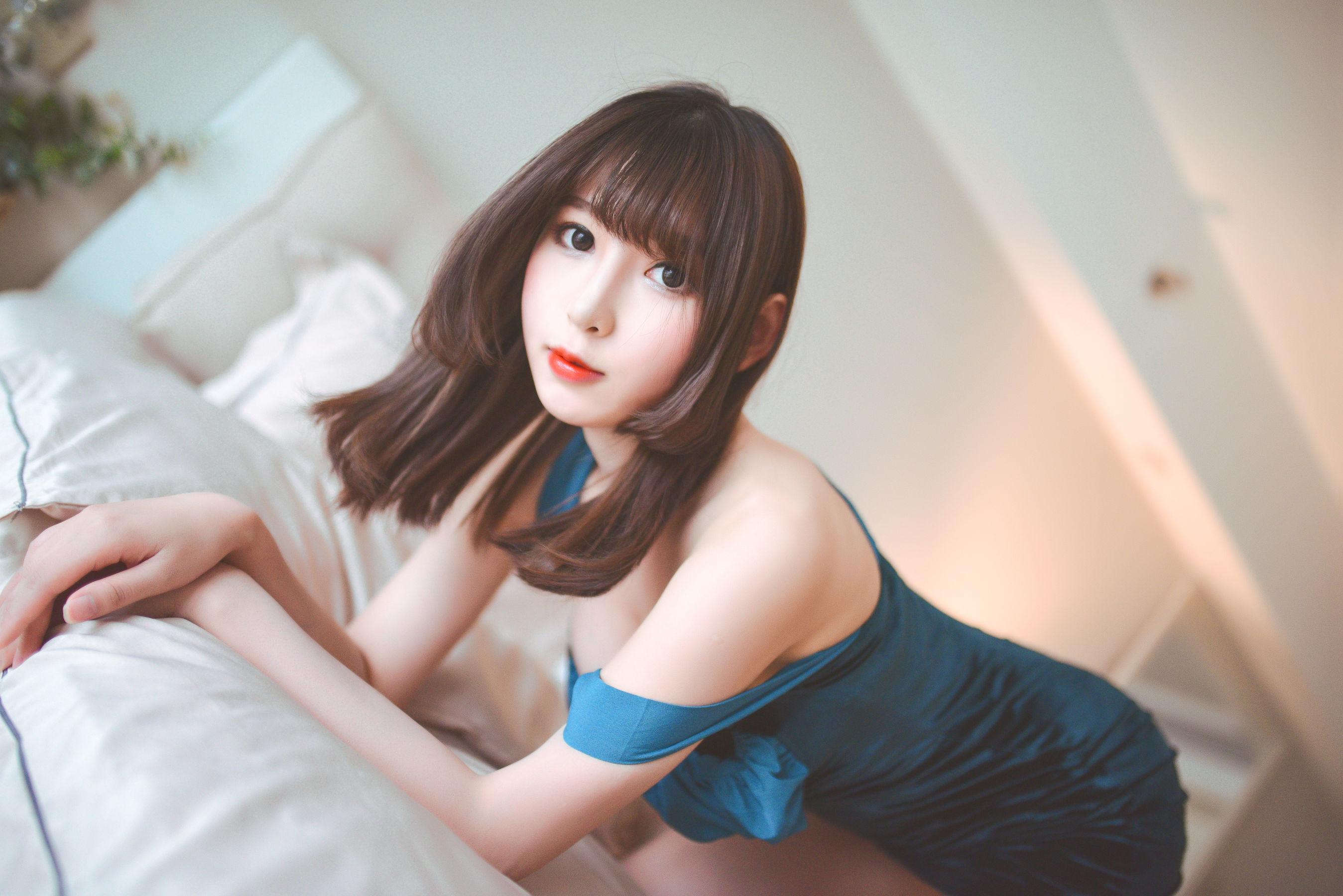 图片[8]-[COS福利] 斗鱼主播w黑米粥w – 圣诞-秀臀网-高品质图集网