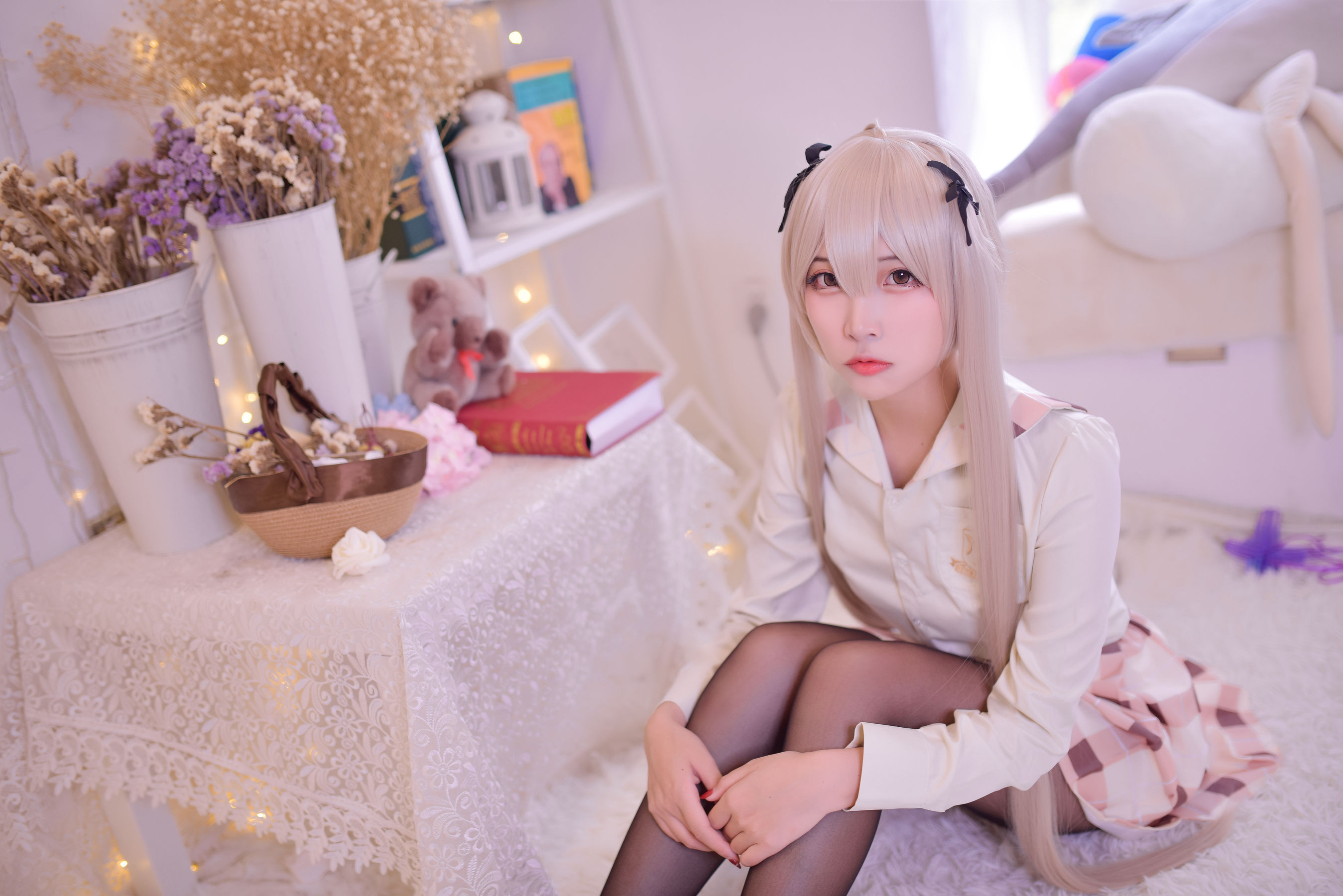 图片[3]-[Cosplay写真] 人气Coser二佐Nisa – 穹妹校服-蕾丝百合网-美图分享,Cosplay美图,私房写真,套图下载