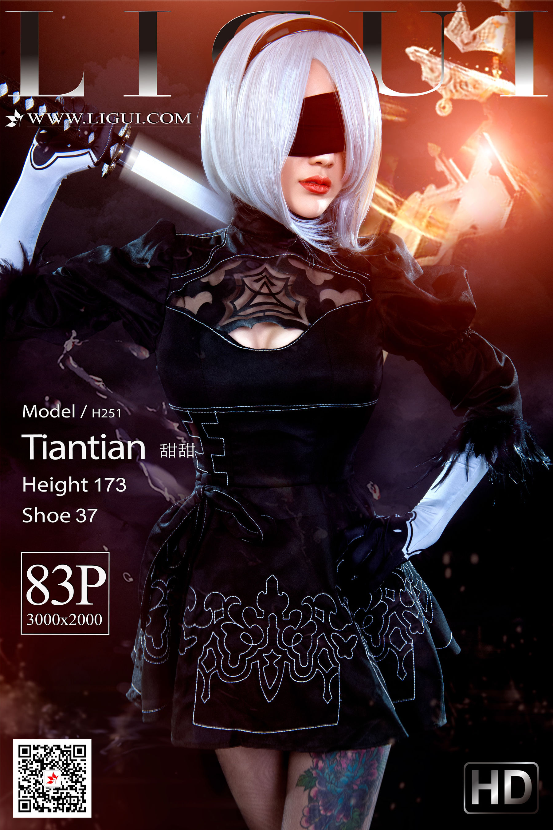 图片[1]-[丽柜Ligui] 网络丽人 Model 甜甜-秀臀网-高品质图集网