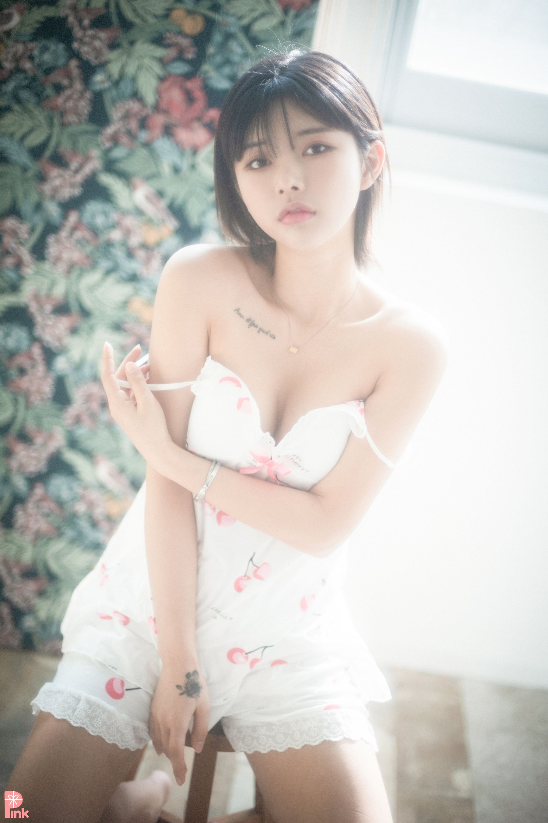 图片[3]-[PINK RIBBON] Uuuha – Floral – 1-蕾丝百合网-美图分享,Cosplay美图,私房写真,套图下载