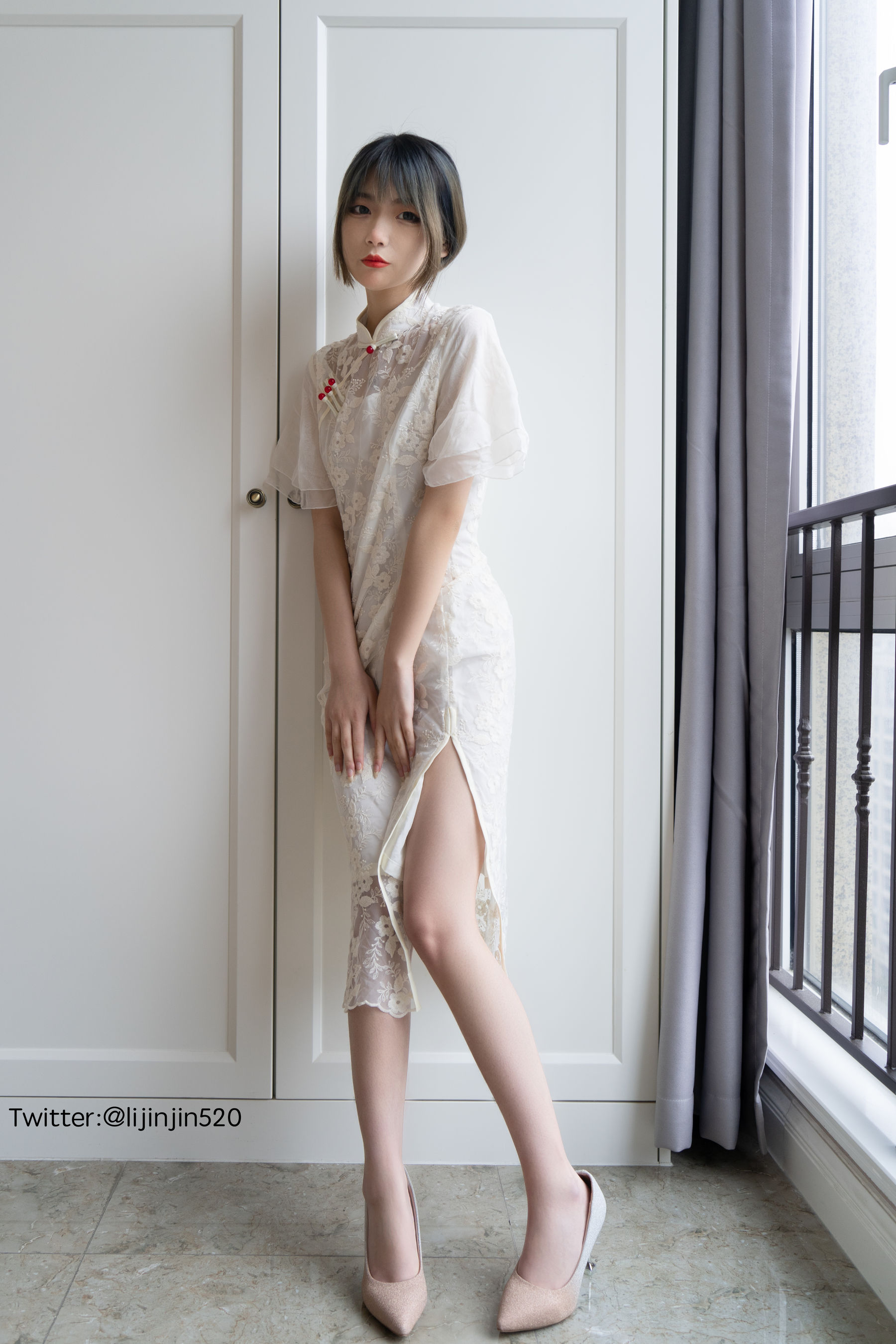 图片[4]-梨瑾瑾 – 改良旗袍-蕾丝百合网-美图分享,Cosplay美图,私房写真,套图下载