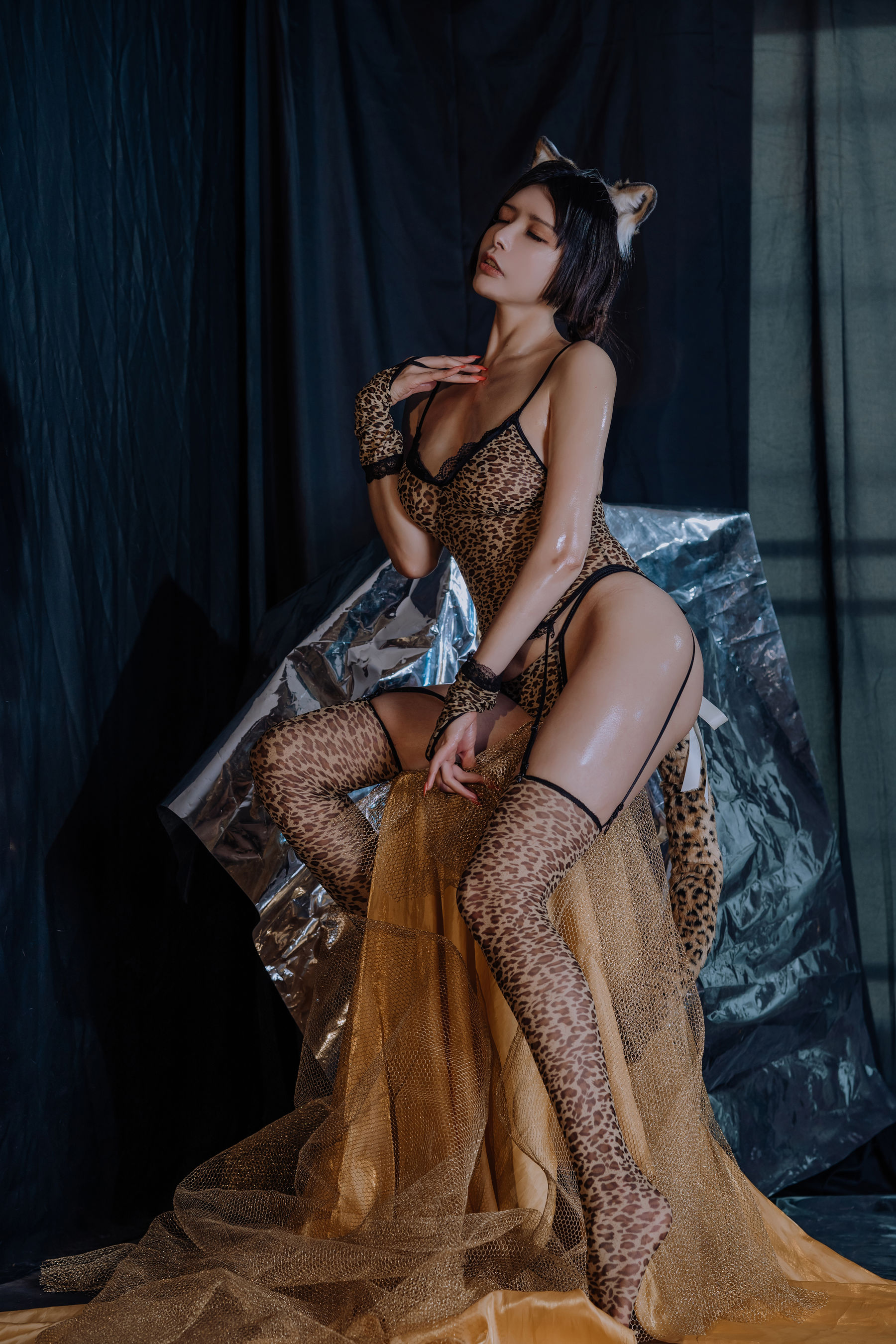 图片[7]-[COS福利] 秋和柯基(夏小秋秋秋) – 兽耳娘 豹女-秀臀网-高品质图集网