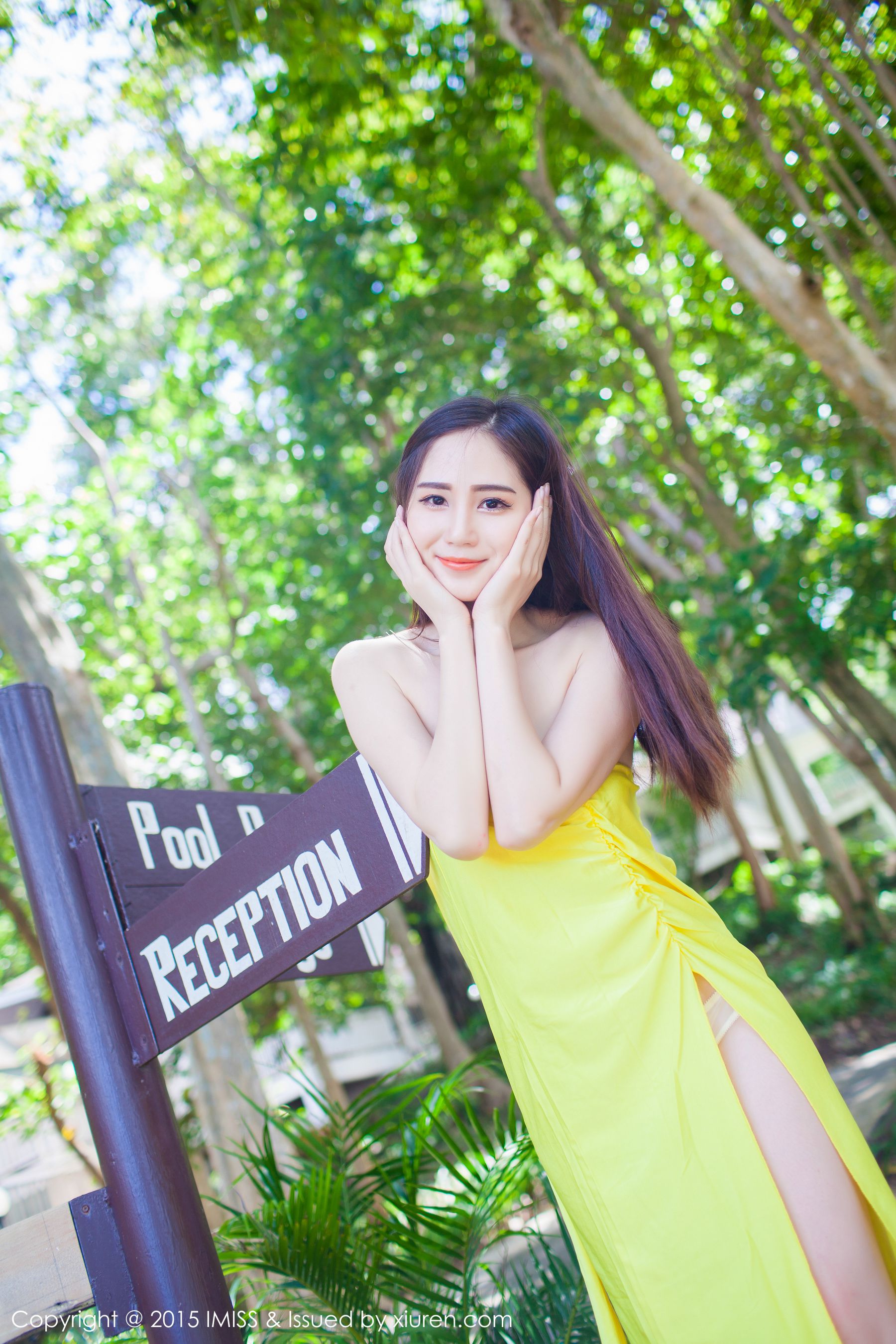 图片[9]-高挑美女SISY思《4套清新服饰》 [爱蜜社IMiss] Vol.041-秀臀网-高品质图集网