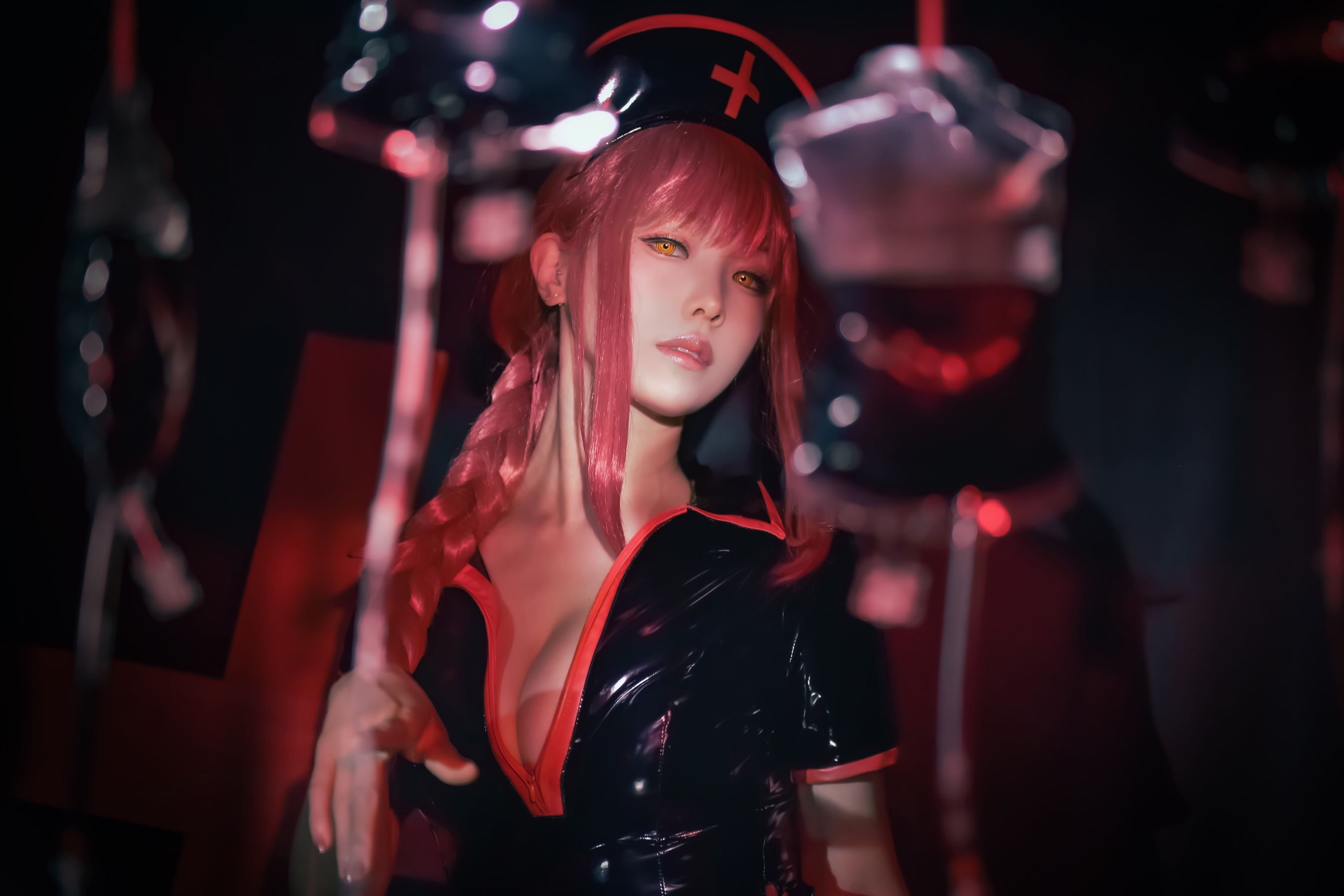 图片[8]-Ely_eee(ElyEE子) – Makima Black Nurse-秀臀网-高品质图集网