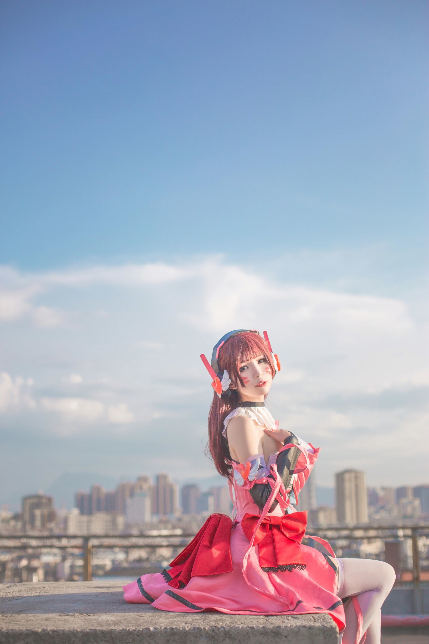 图片[4]-[COS福利] 动漫博主北之北 – 守望先锋 魔法少女D.VA-蕾丝百合网-美图分享,Cosplay美图,私房写真,套图下载